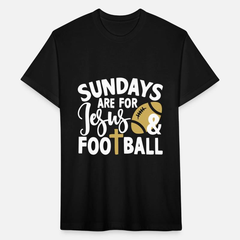 Vintage Sundays Are For Jesus And Football