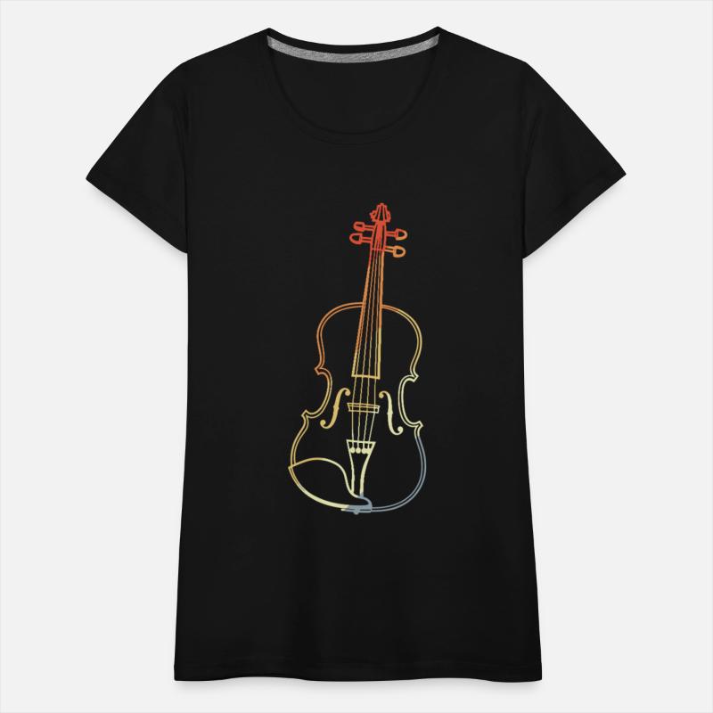 Vintage Violin Drawing