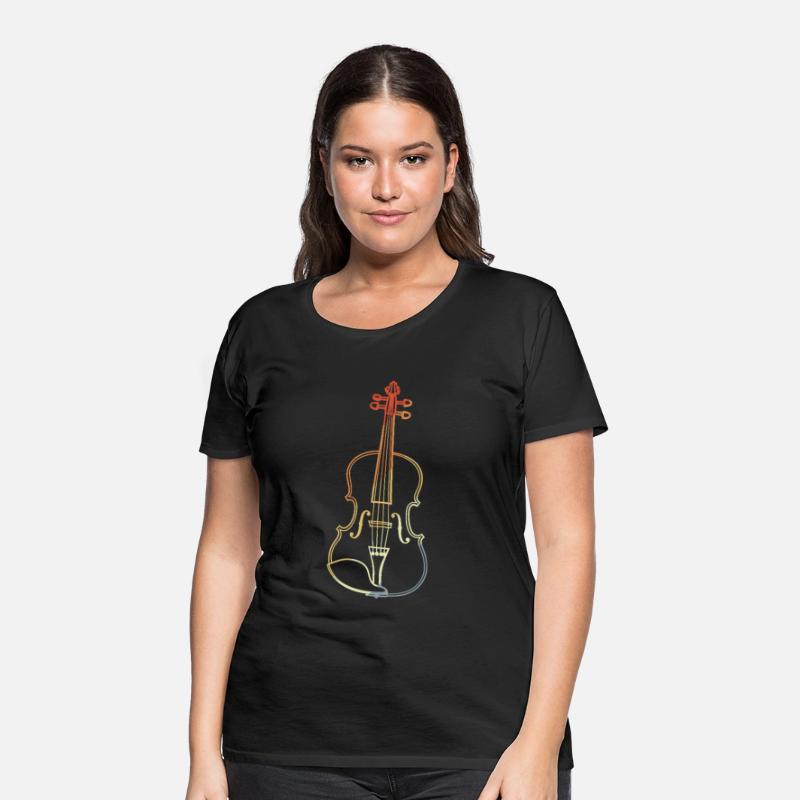 Vintage Violin Drawing