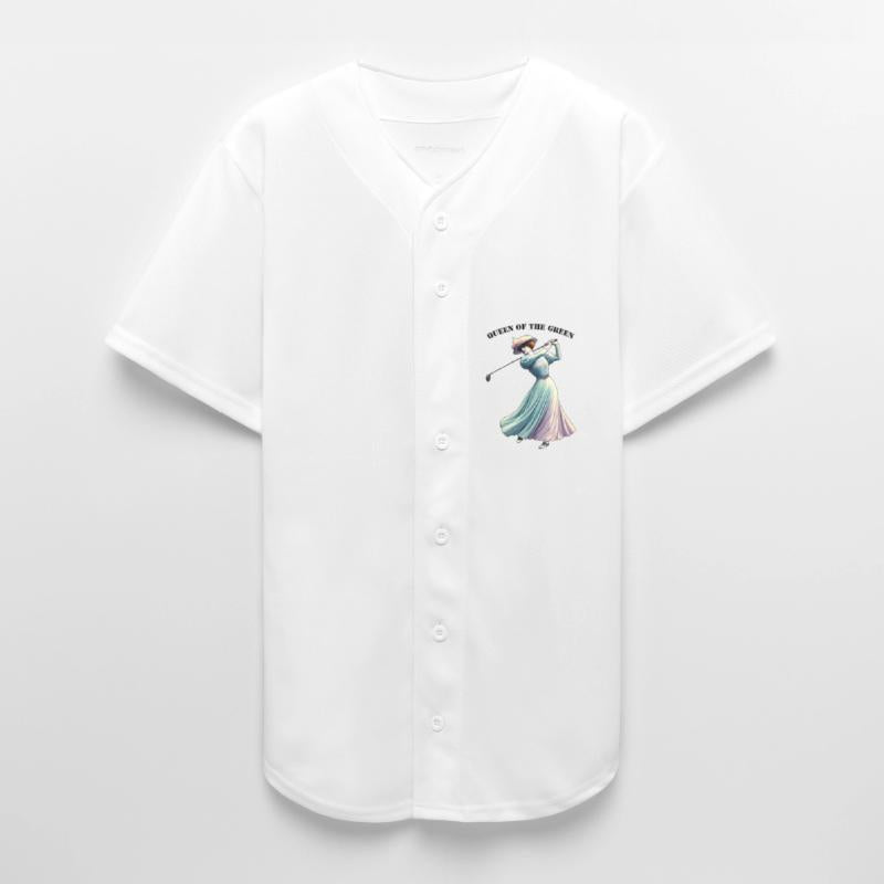 Vintage Woman Golfer Swinging the Golf Club URM