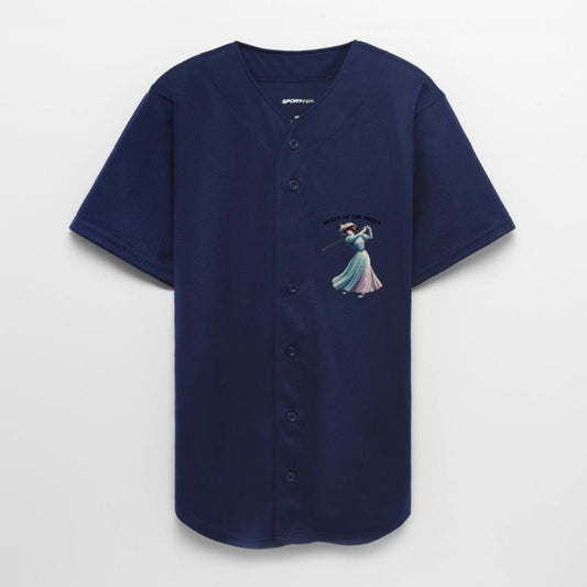 Vintage Woman Golfer Swinging the Golf Club URM