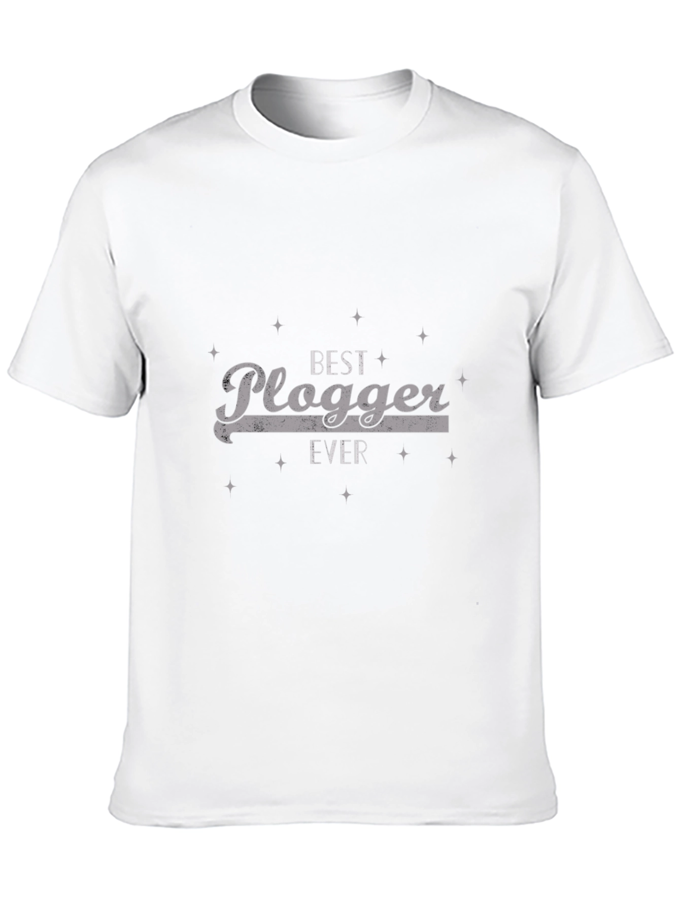 Best Plogger Ever Black T-Shirt