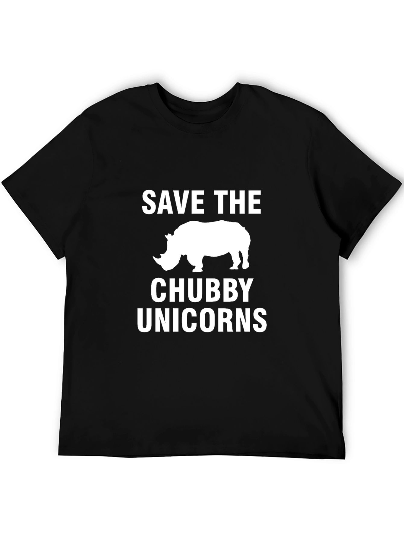 Save the Chubby Unicorns Graphic T-Shirt