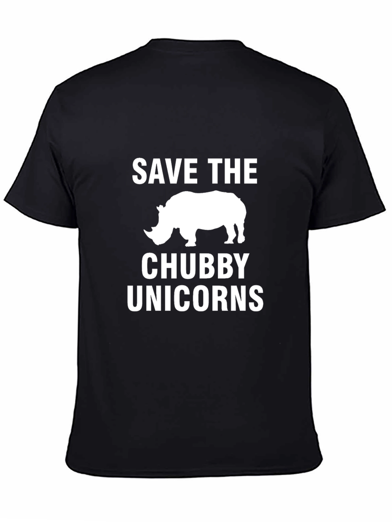 Save the Chubby Unicorns Graphic T-Shirt