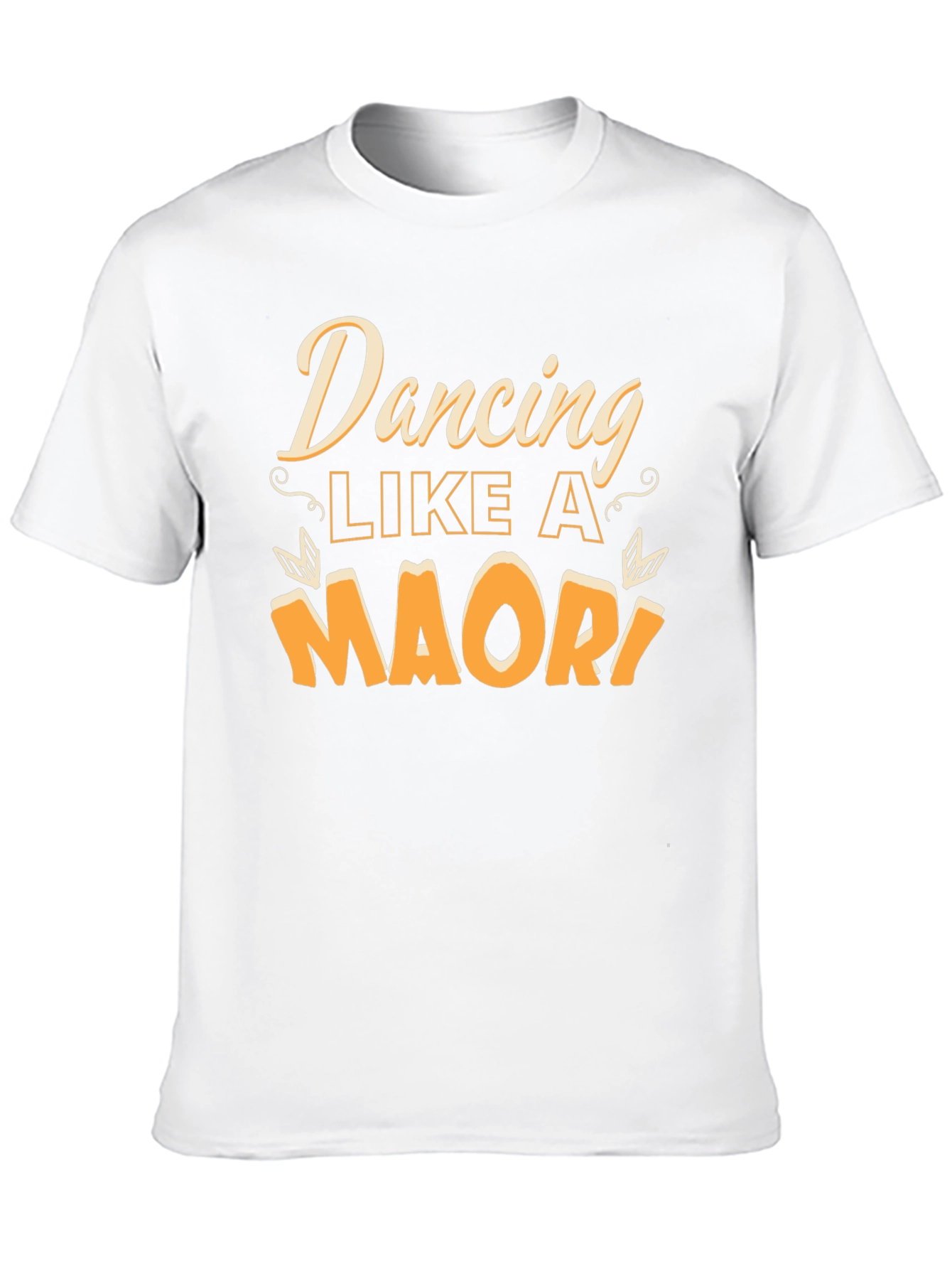 Dancing Like A Maori Black Graphic Tee