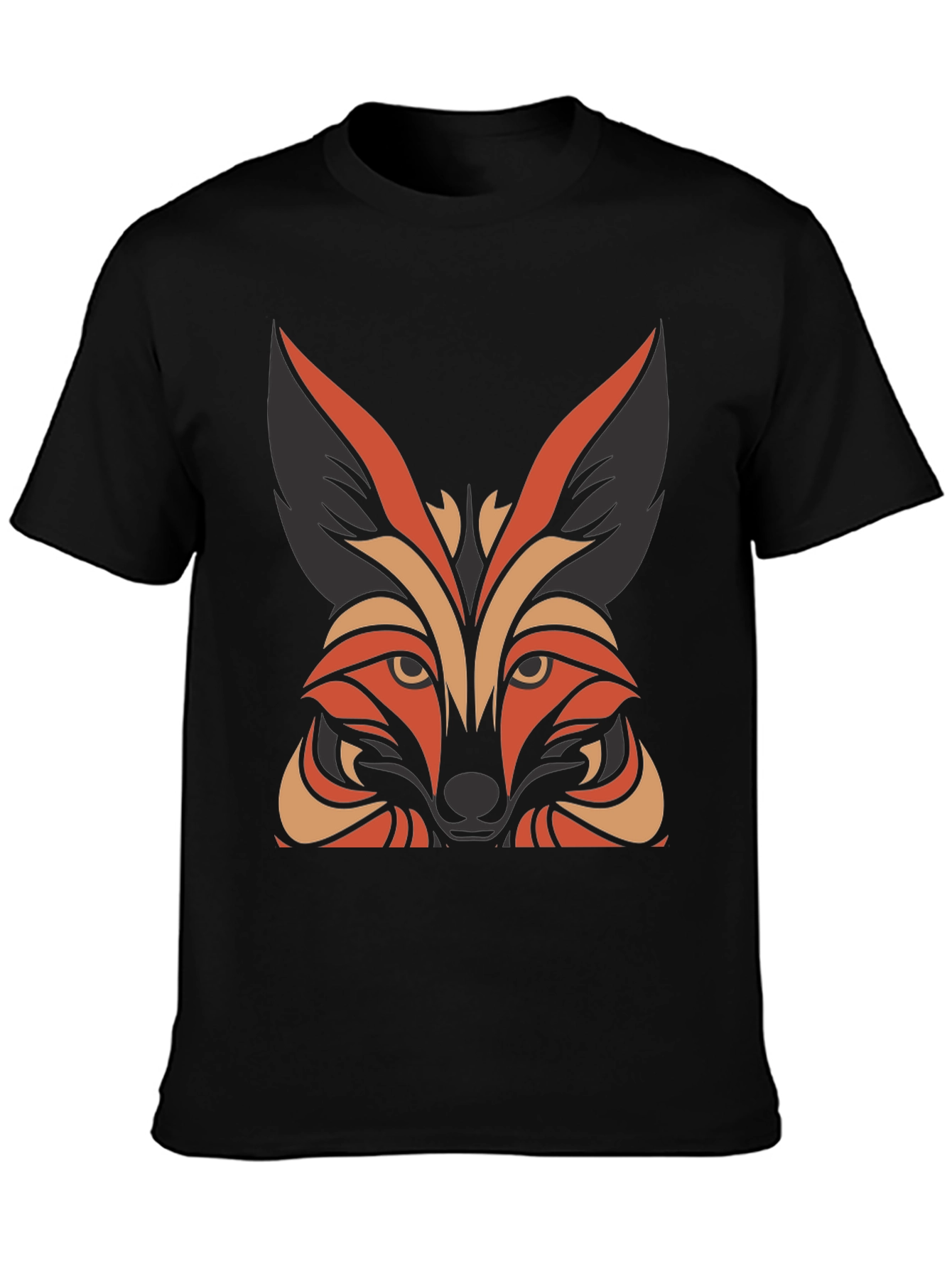 Fox Graphic Tee - Stylish Mens T-Shirt