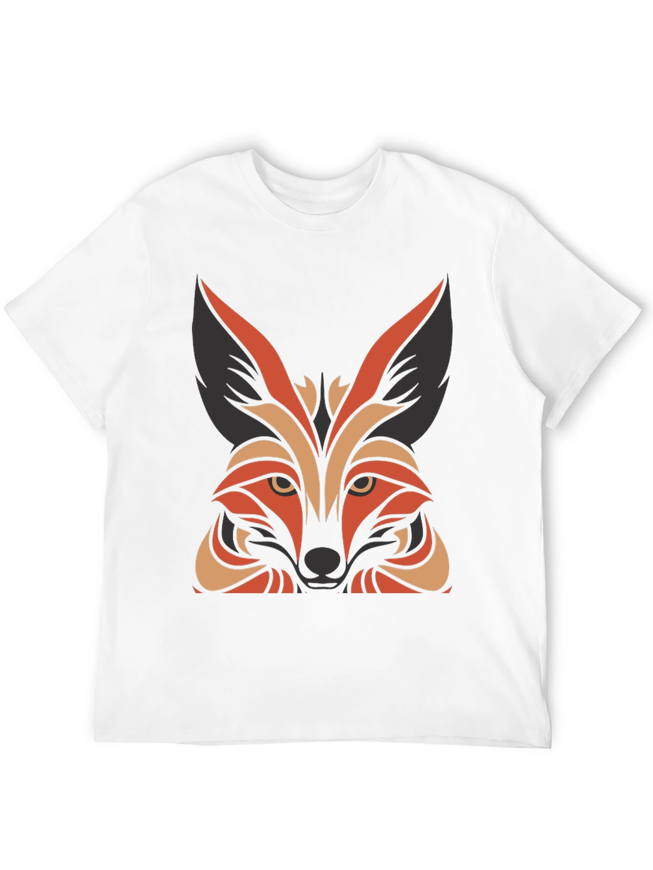 Fox Graphic Tee - Stylish Mens T-Shirt