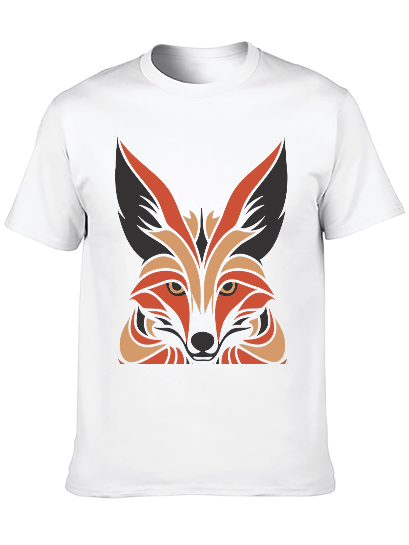 Fox Graphic Tee - Stylish Mens T-Shirt