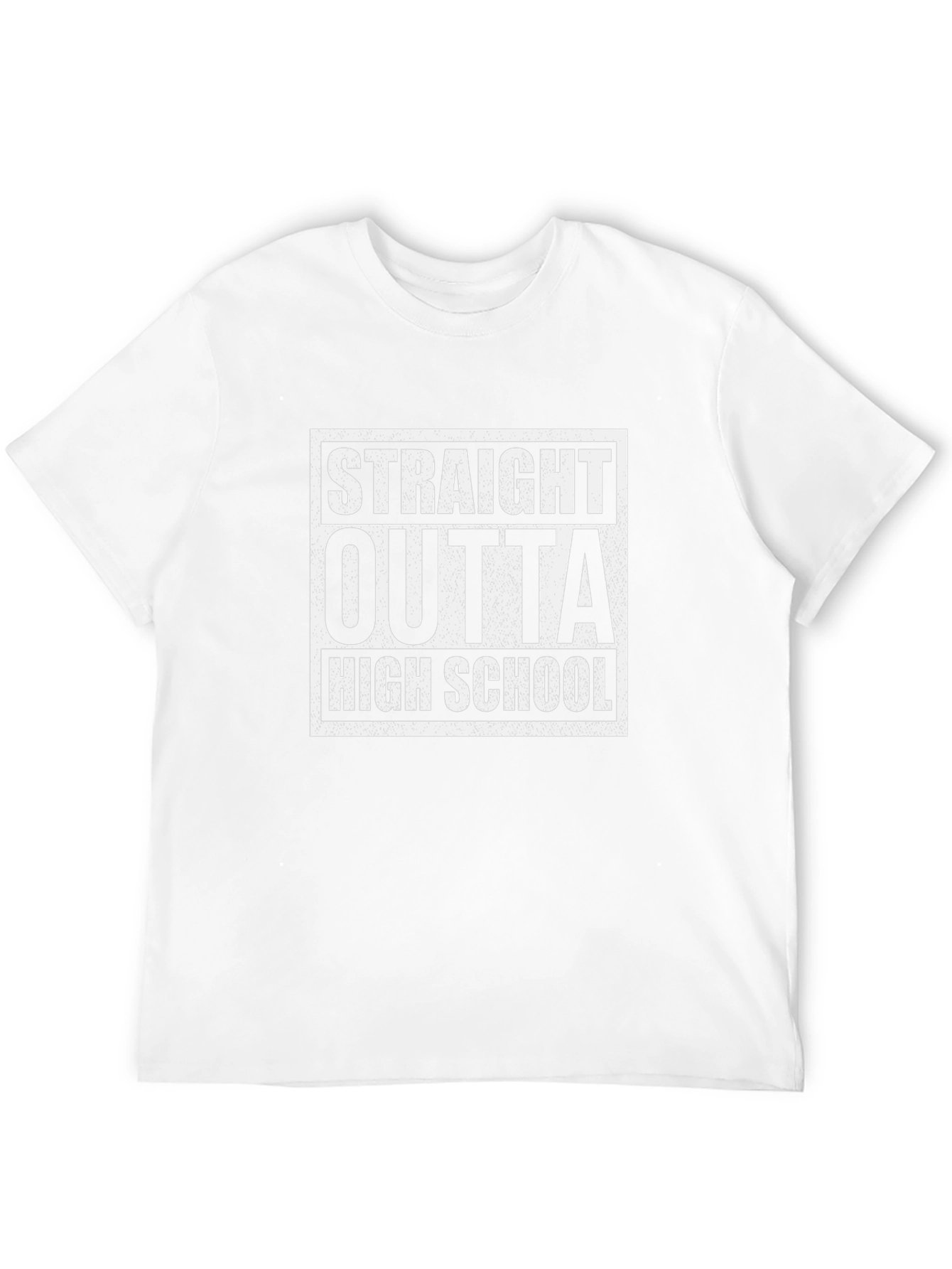 Straight Outta High School Graphic Tee