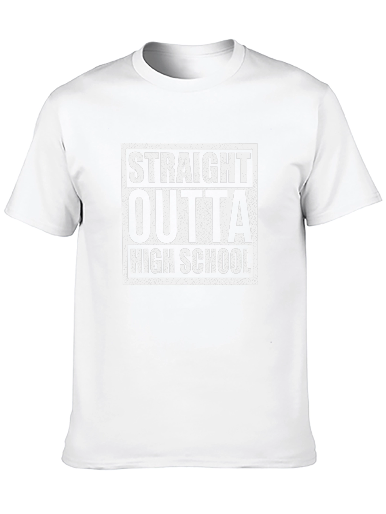 Straight Outta High School Graphic Tee