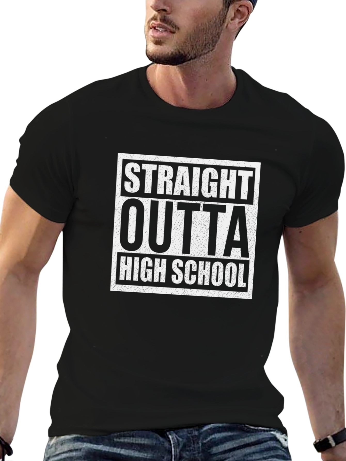 Straight Outta High School Graphic Tee
