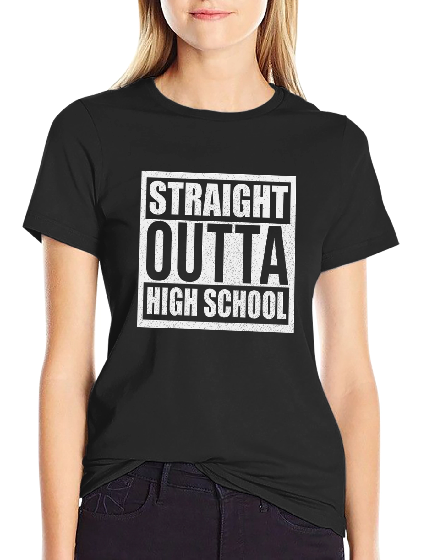 Straight Outta High School Graphic Tee