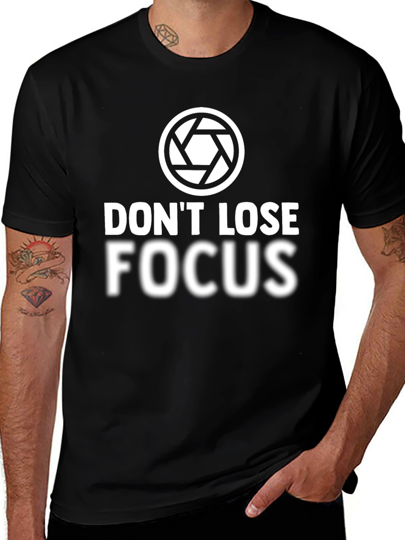Dont Lose Focus Graphic T-Shirt