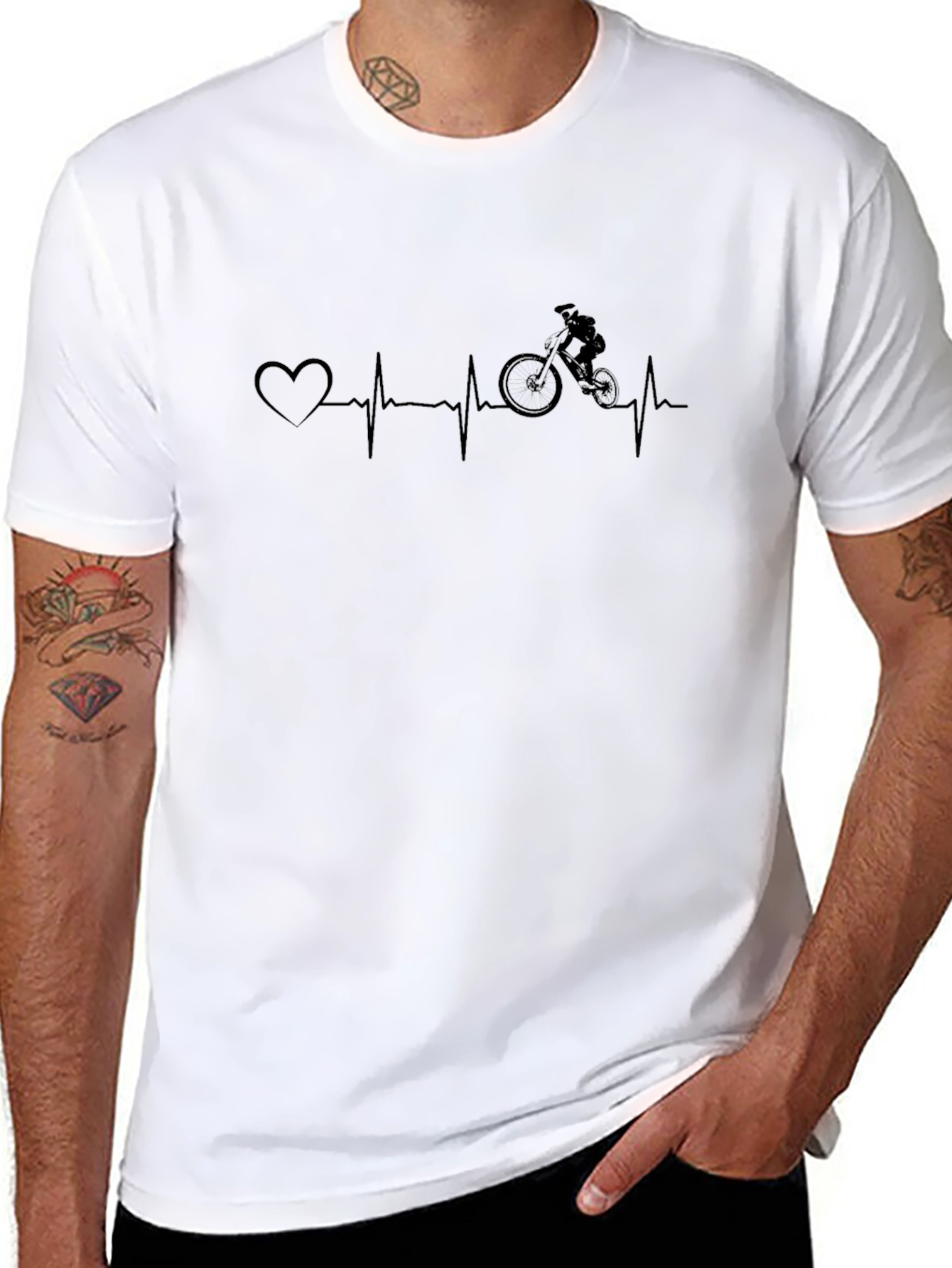 Heartbeat Mountain Bike T-Shirt
