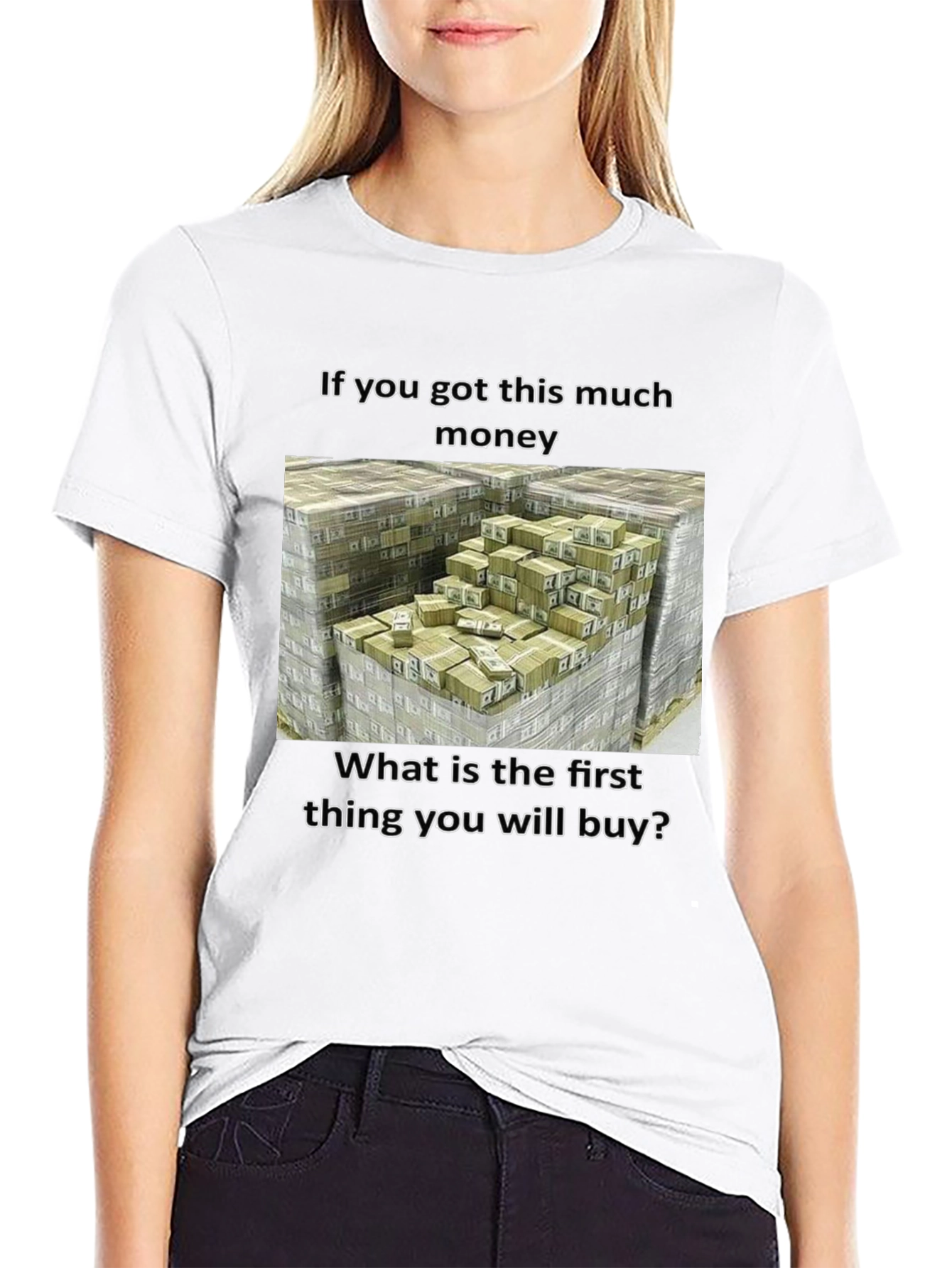 Funny Money T-Shirt - What Would You Buy?