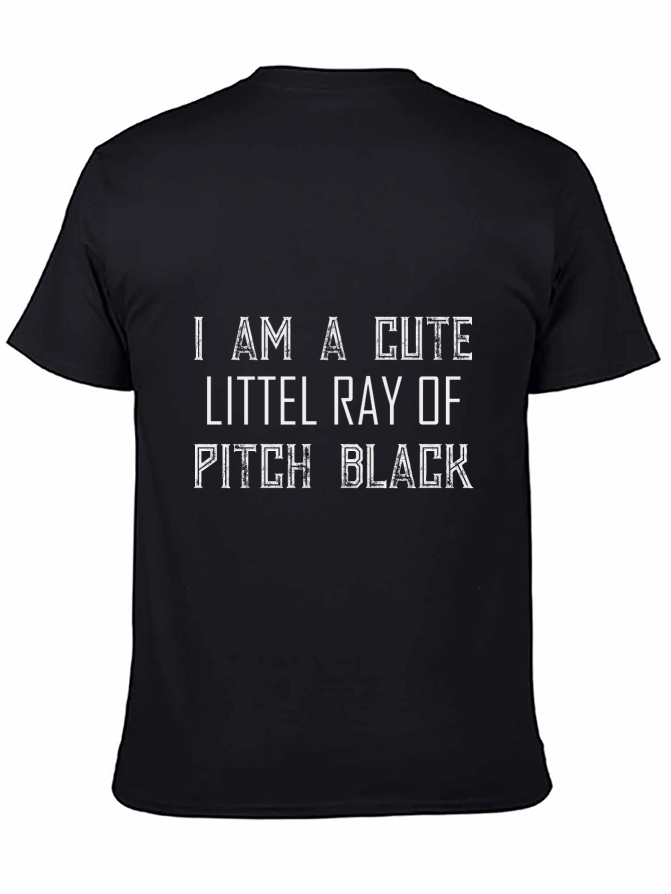 Cute Littel Ray of Pitch Black Graphic T-Shirt