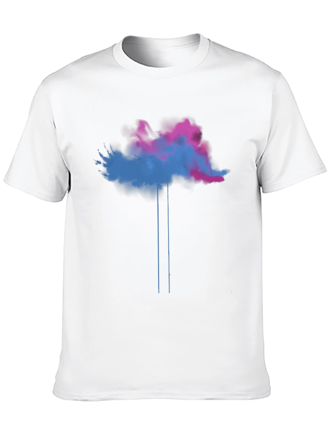 Abstract Cloud T-Shirt - Unique Graphic Tee