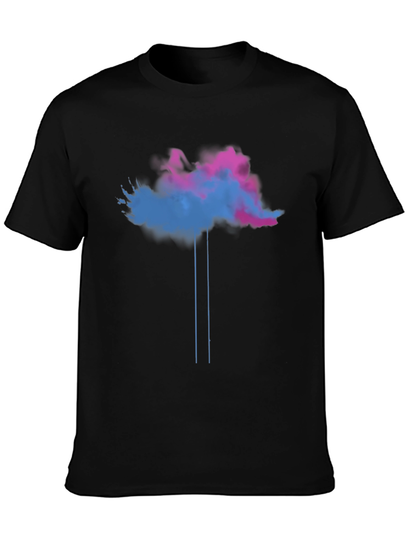 Abstract Cloud T-Shirt - Unique Graphic Tee