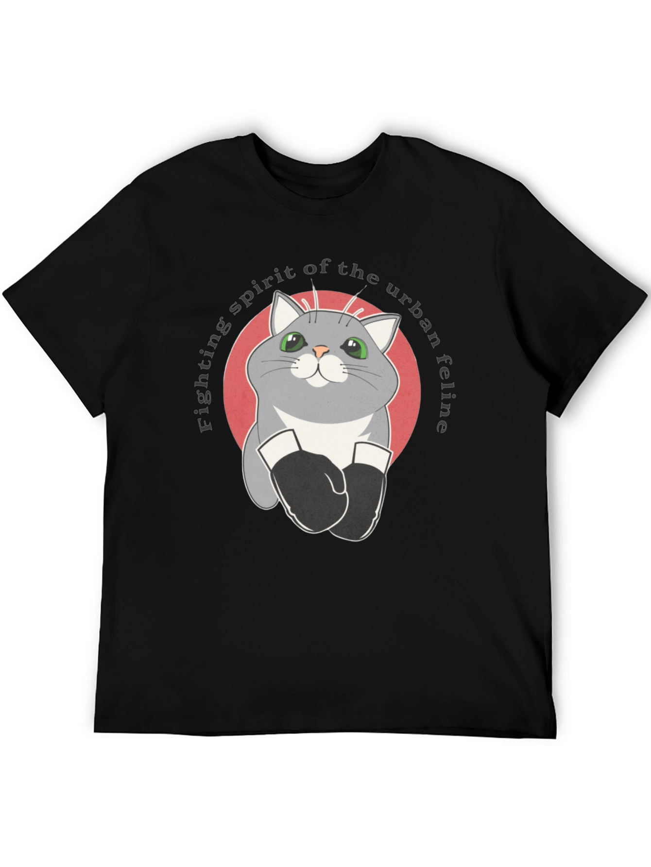 Urban Feline Boxer T-Shirt