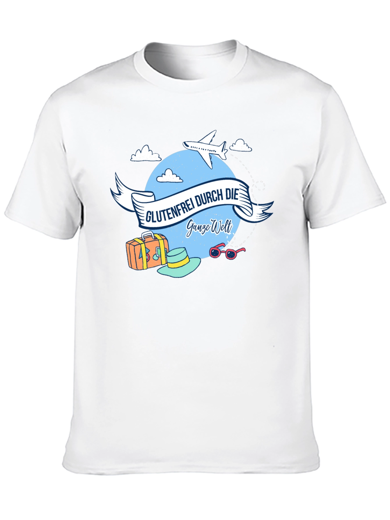 Glutenfrei Durch Die Ganze Welt T-Shirt