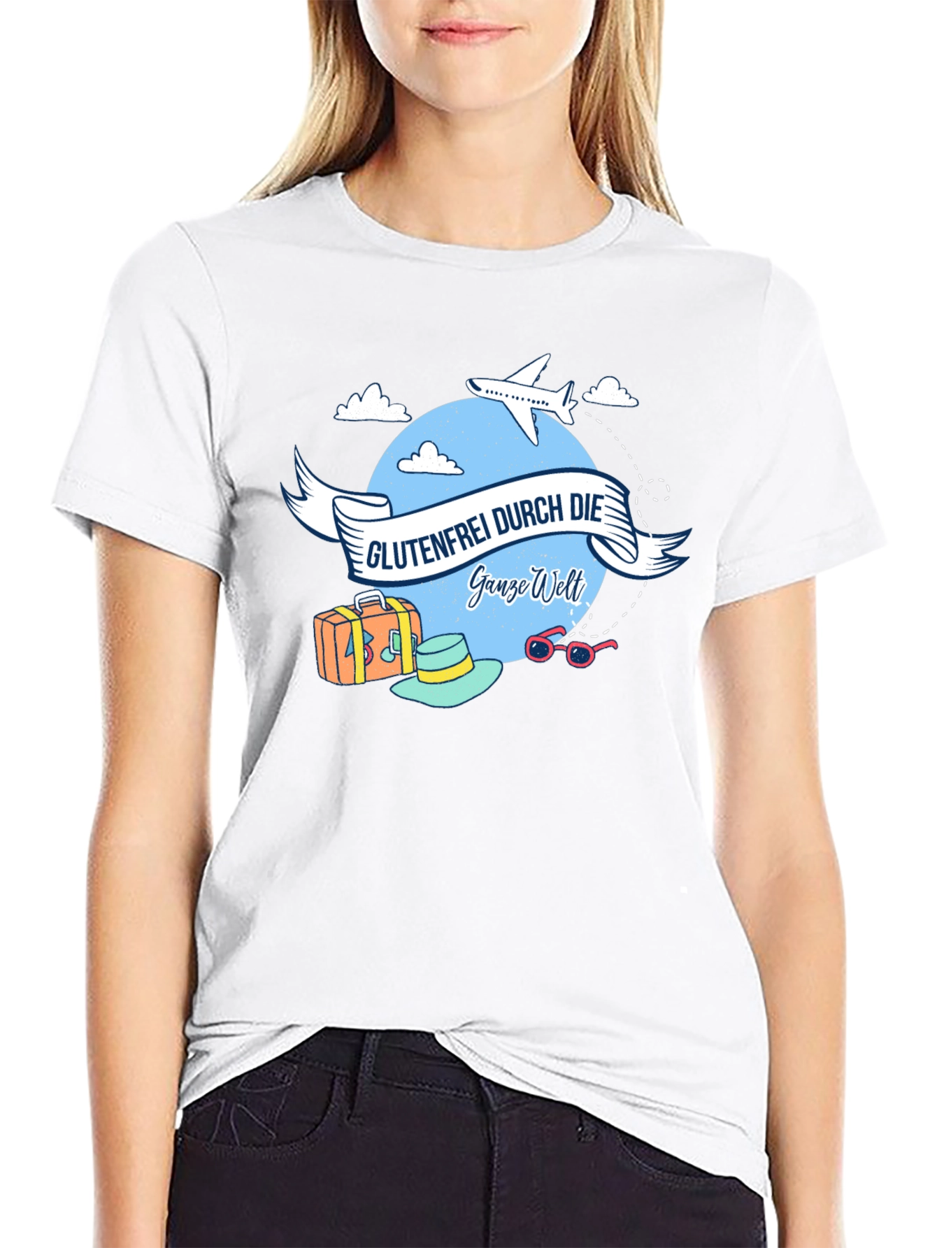 Glutenfrei Durch Die Ganze Welt T-Shirt