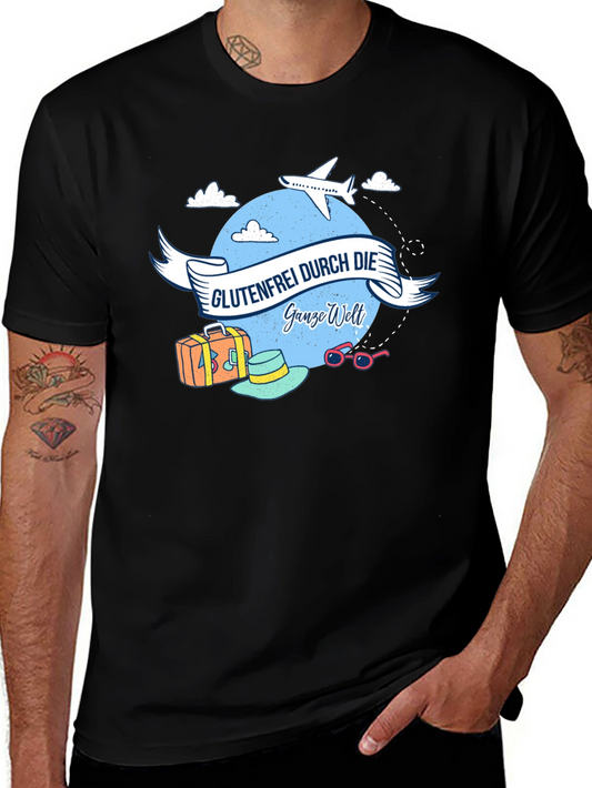 Glutenfrei Durch Die Ganze Welt T-Shirt