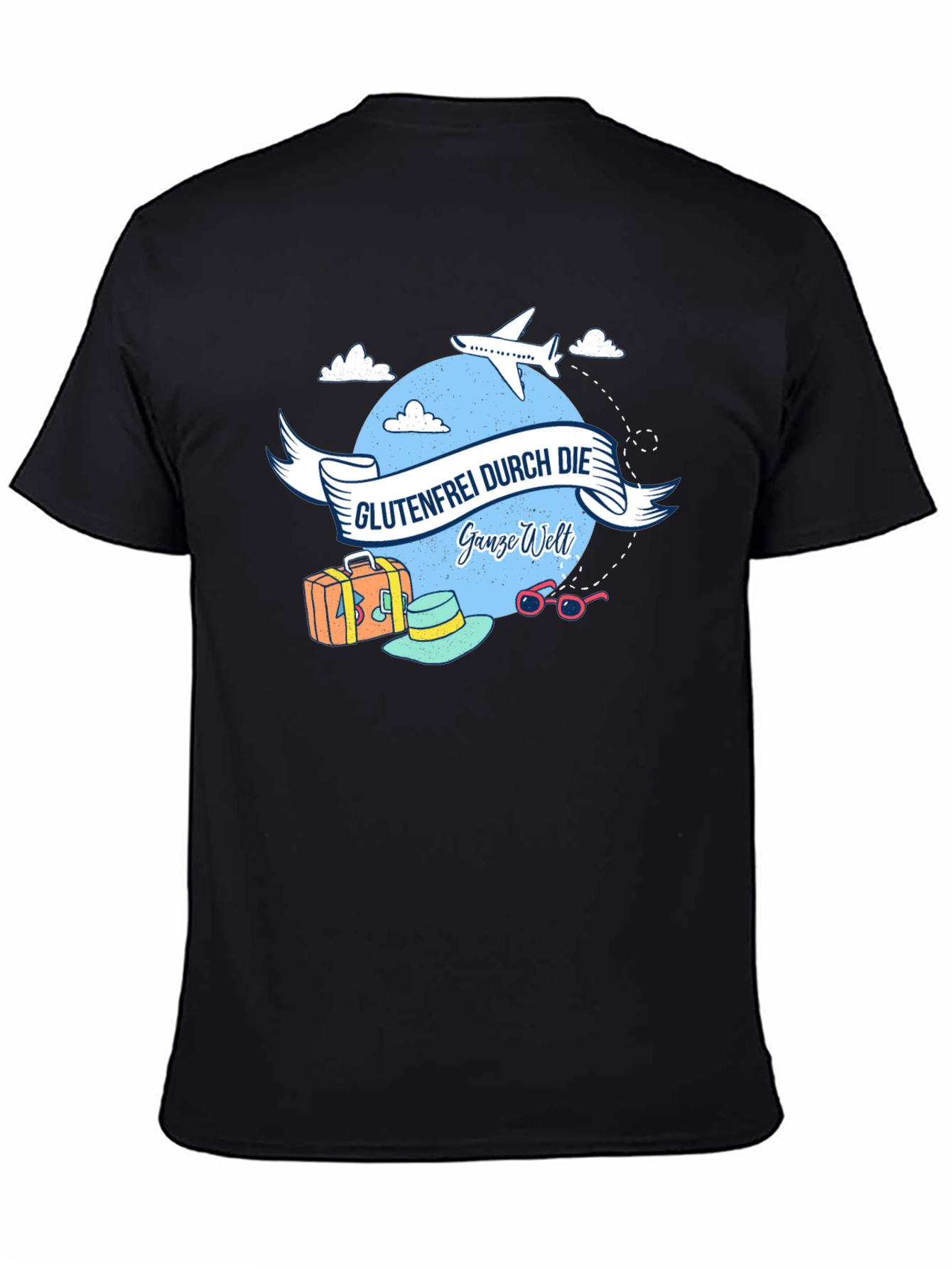 Glutenfrei Durch Die Ganze Welt T-Shirt