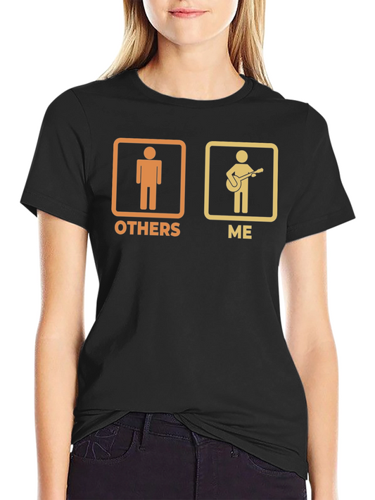 Guitarist Humor Graphic Tee - Others vs. Me