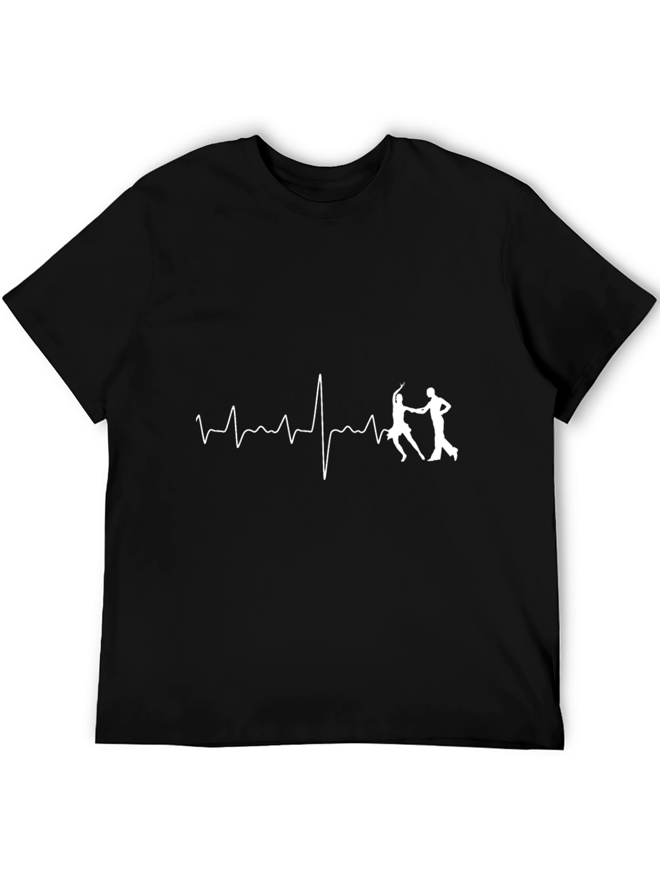Dance Heartbeat T-Shirt - Black Graphic Tee