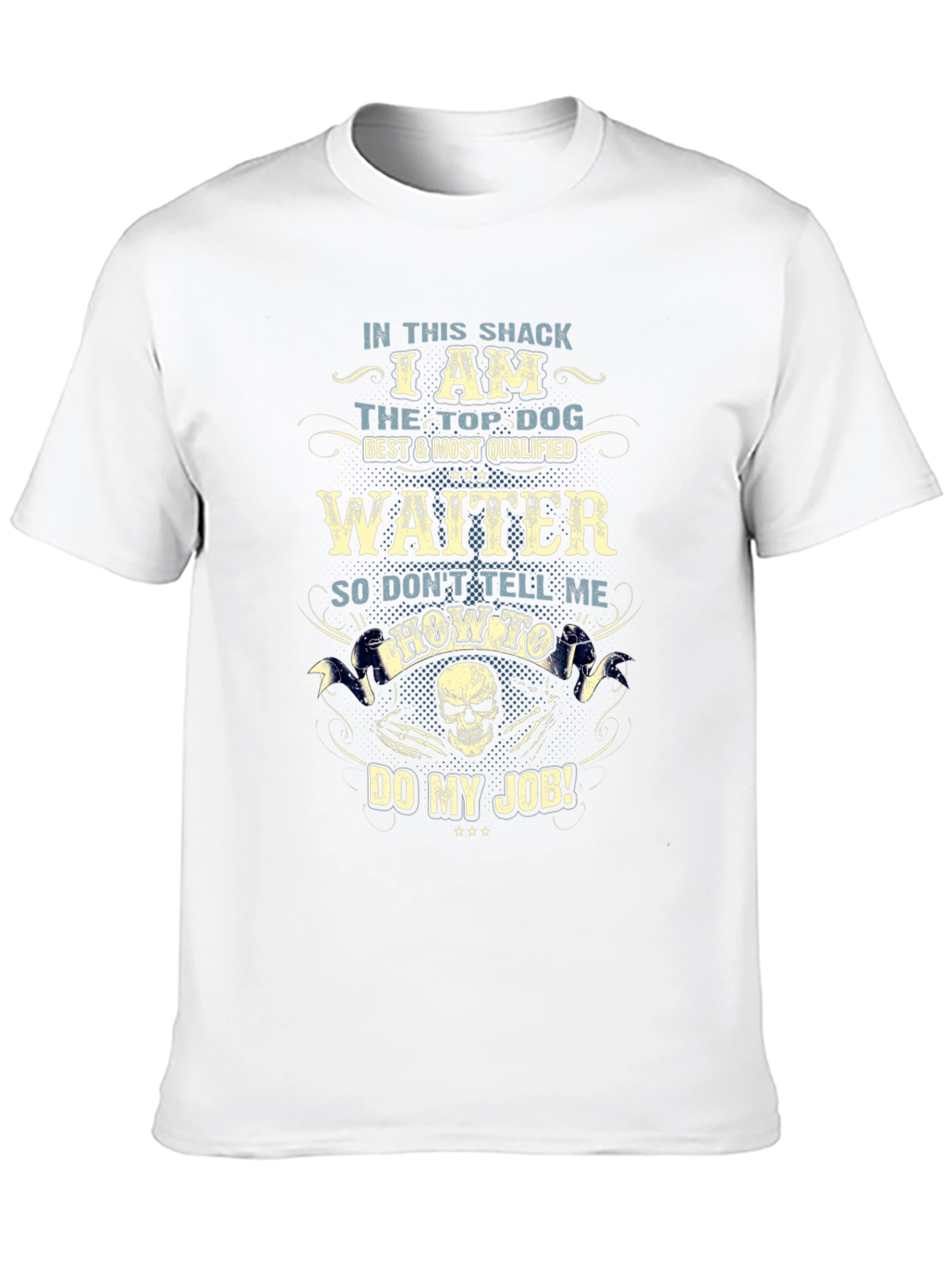 Waiter Top Dog Graphic T-Shirt