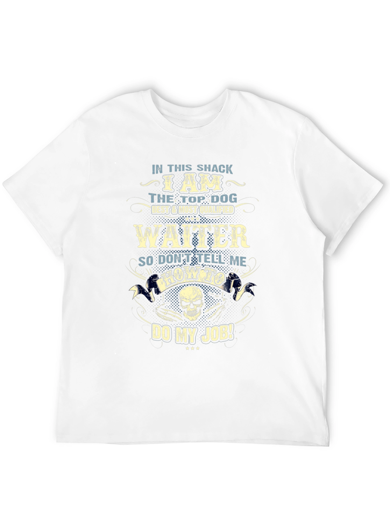 Waiter Top Dog Graphic T-Shirt