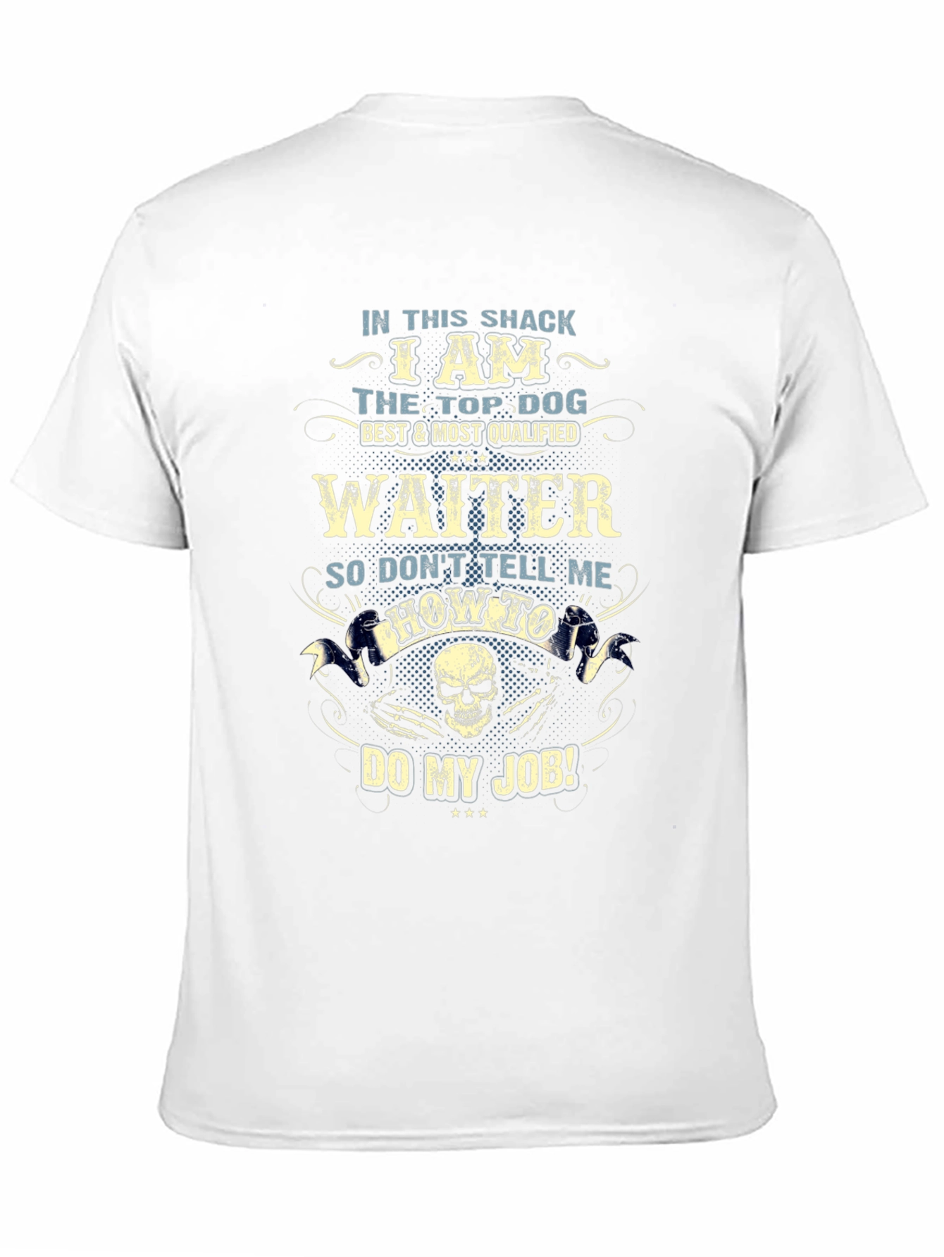 Waiter Top Dog Graphic T-Shirt