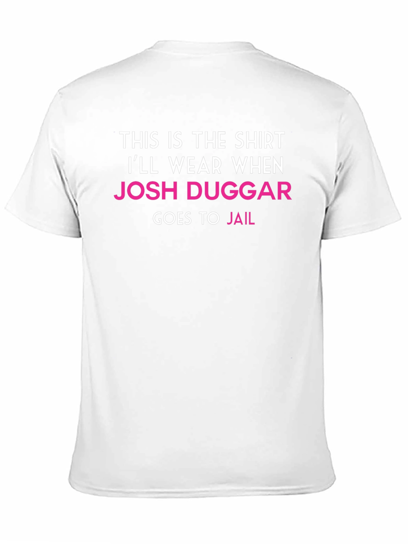 Josh Duggar Jail T-Shirt