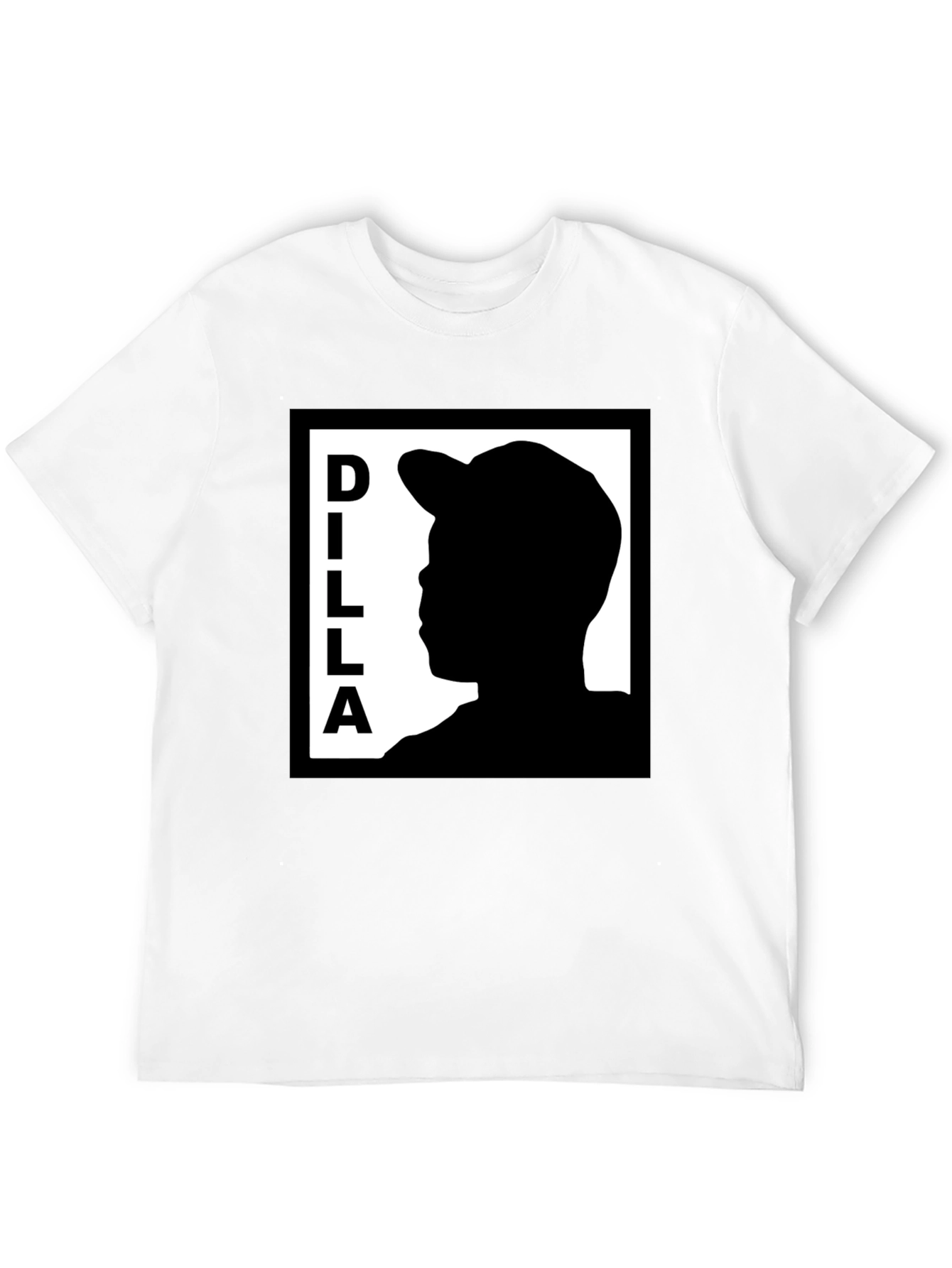 Dilla Silhouette Graphic T-Shirt - Black