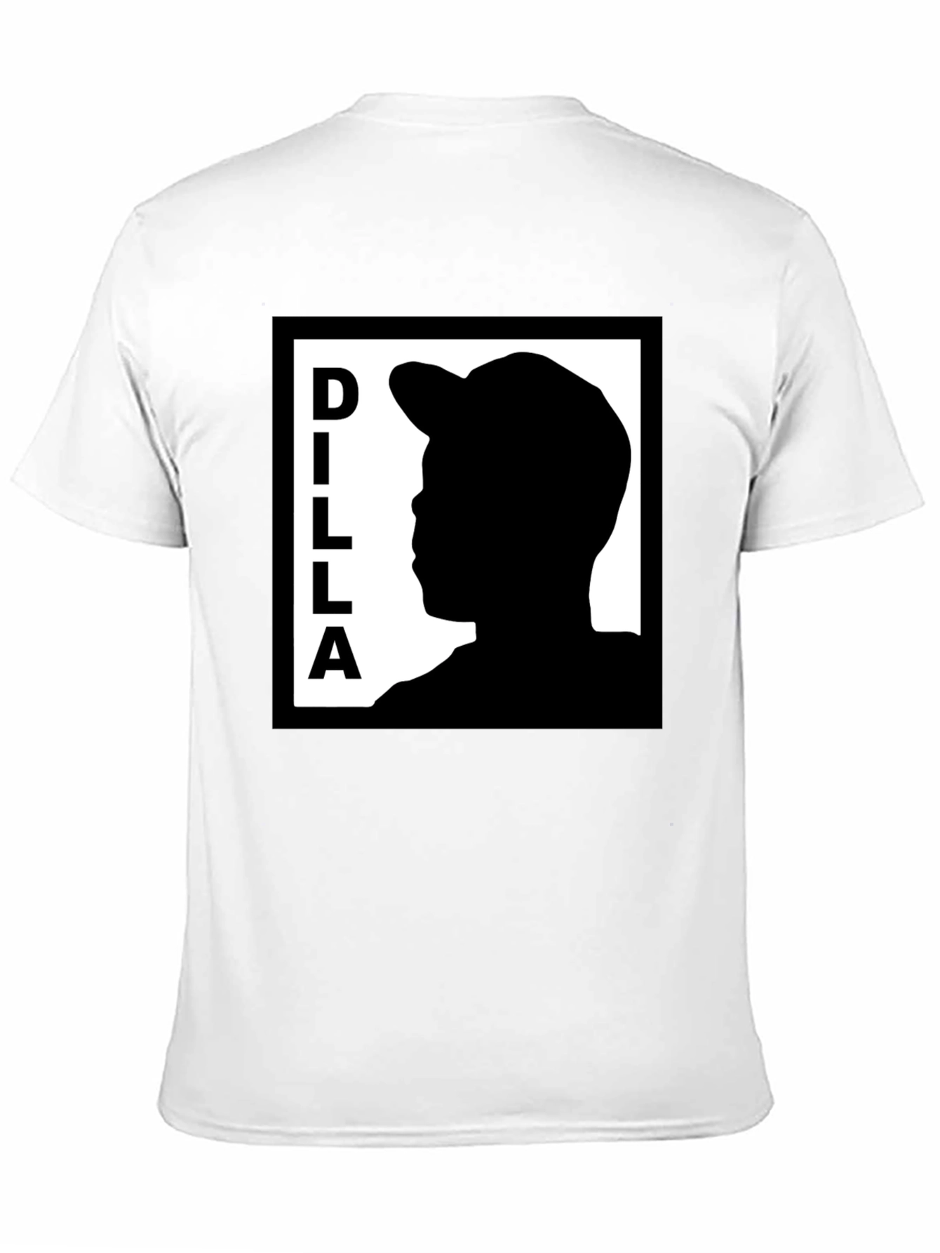 Dilla Silhouette Graphic T-Shirt - Black