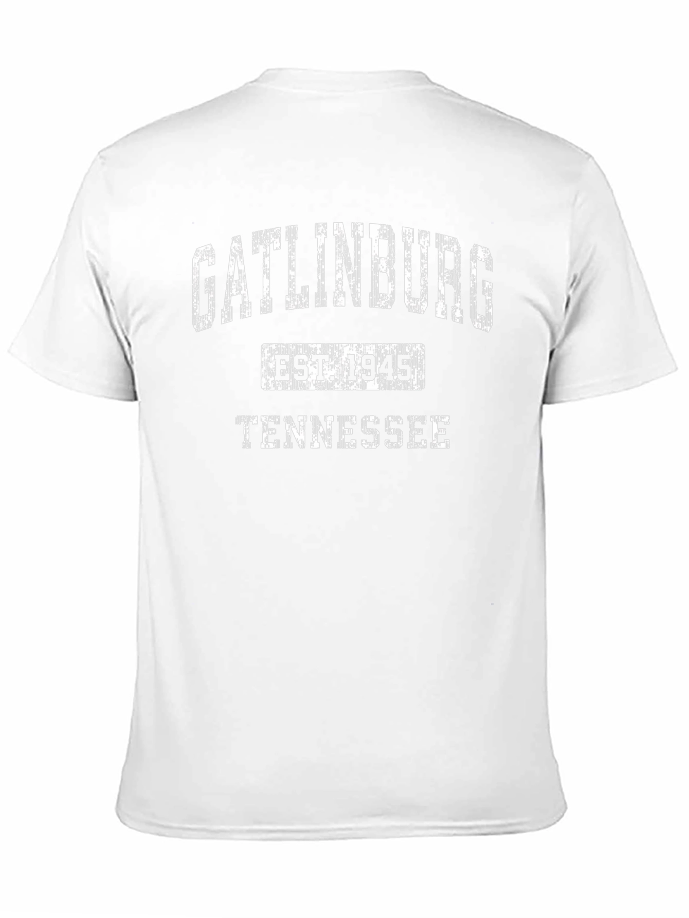 Gatlinburg Tennessee EST. 1945 Black Graphic T-Shirt