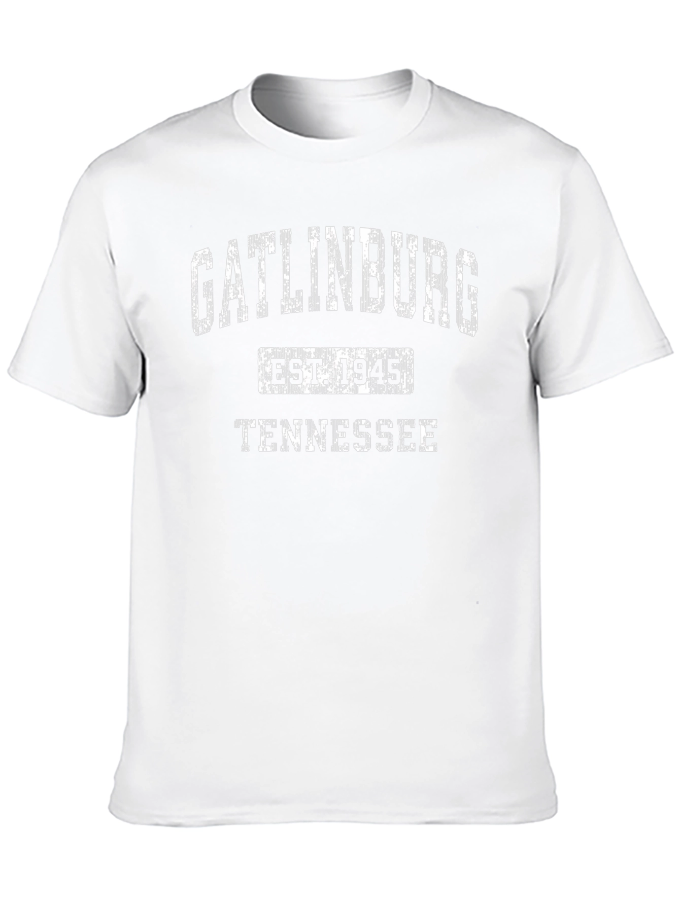 Gatlinburg Tennessee EST. 1945 Black Graphic T-Shirt