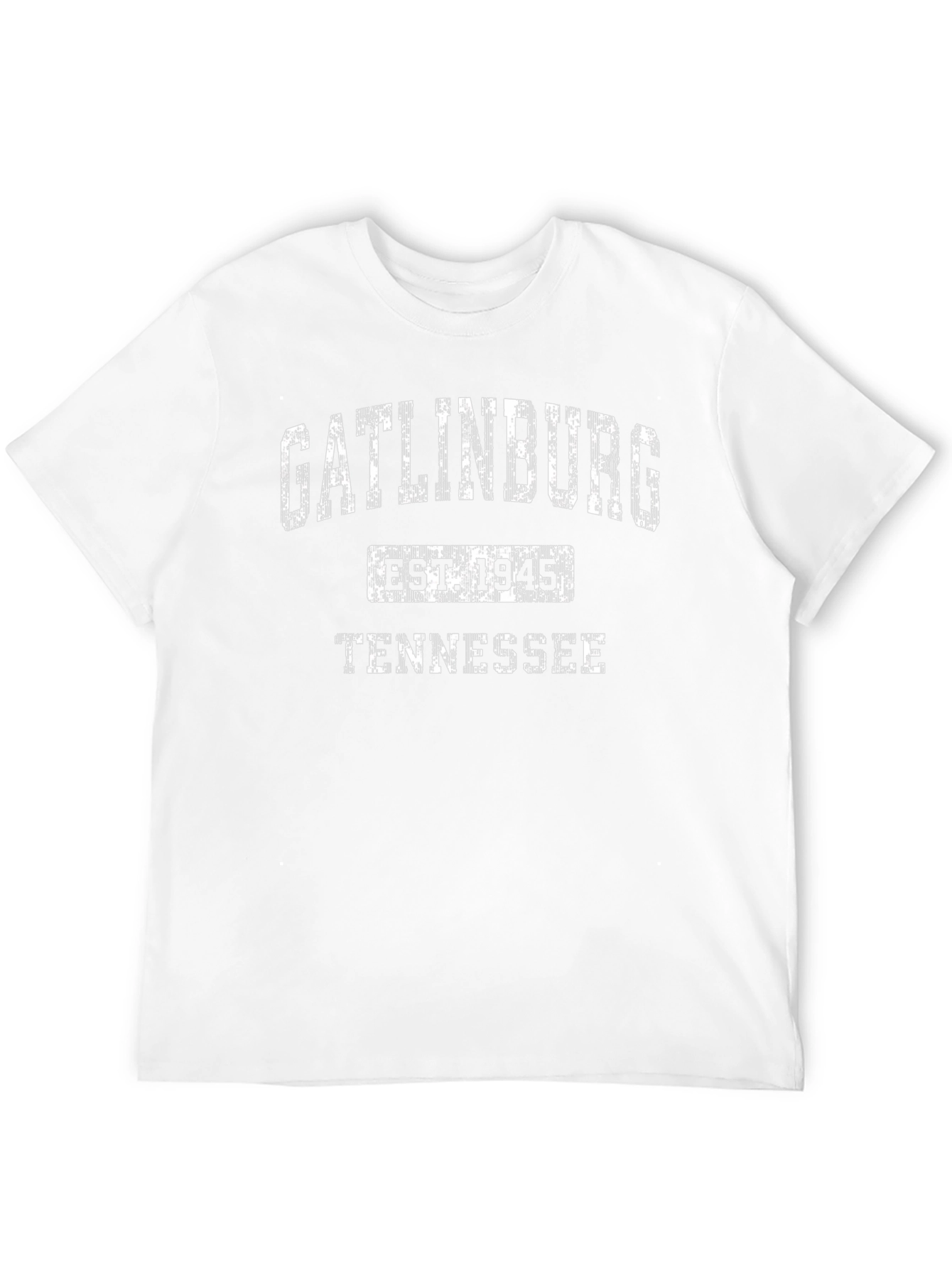Gatlinburg Tennessee EST. 1945 Black Graphic T-Shirt