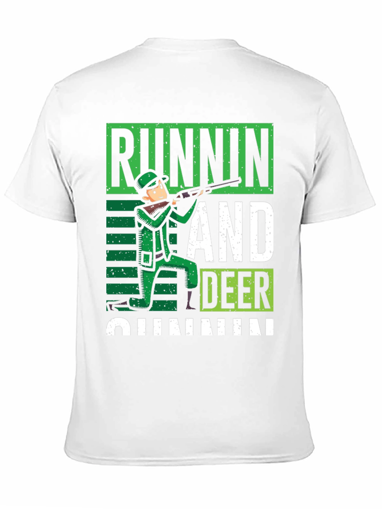 Runnin and Deer Huntin Graphic Tee