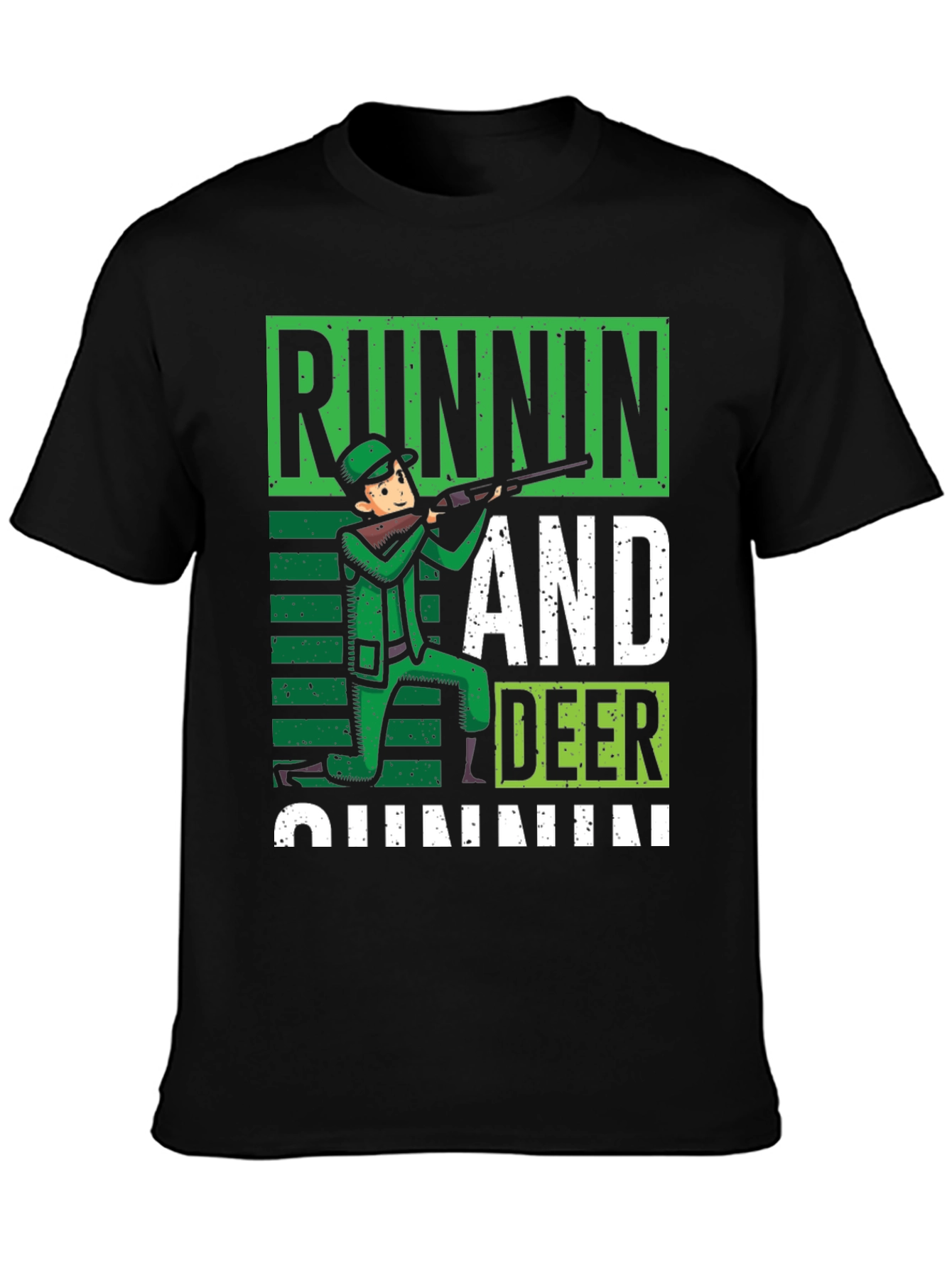 Runnin and Deer Huntin Graphic Tee