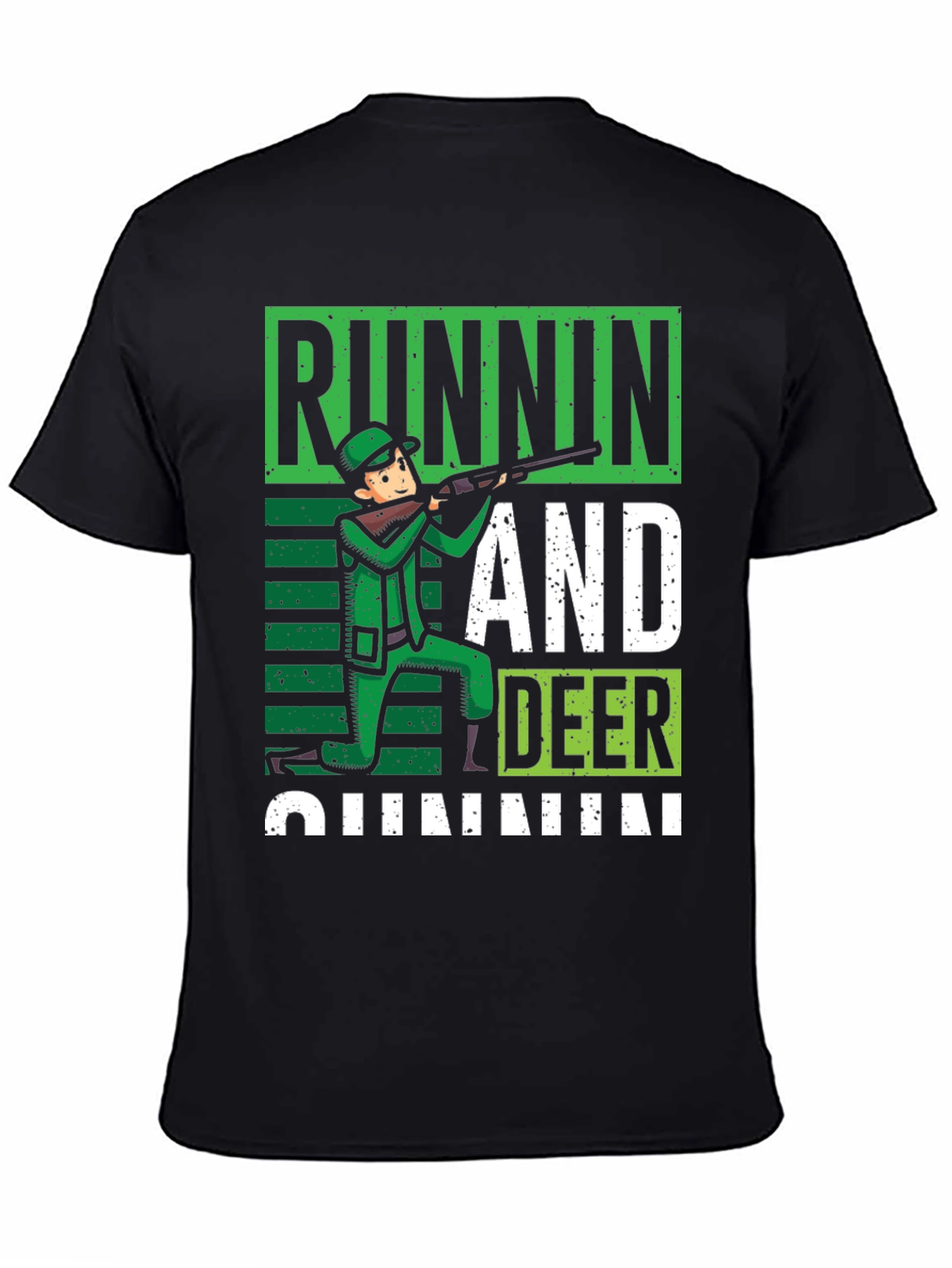Runnin and Deer Huntin Graphic Tee