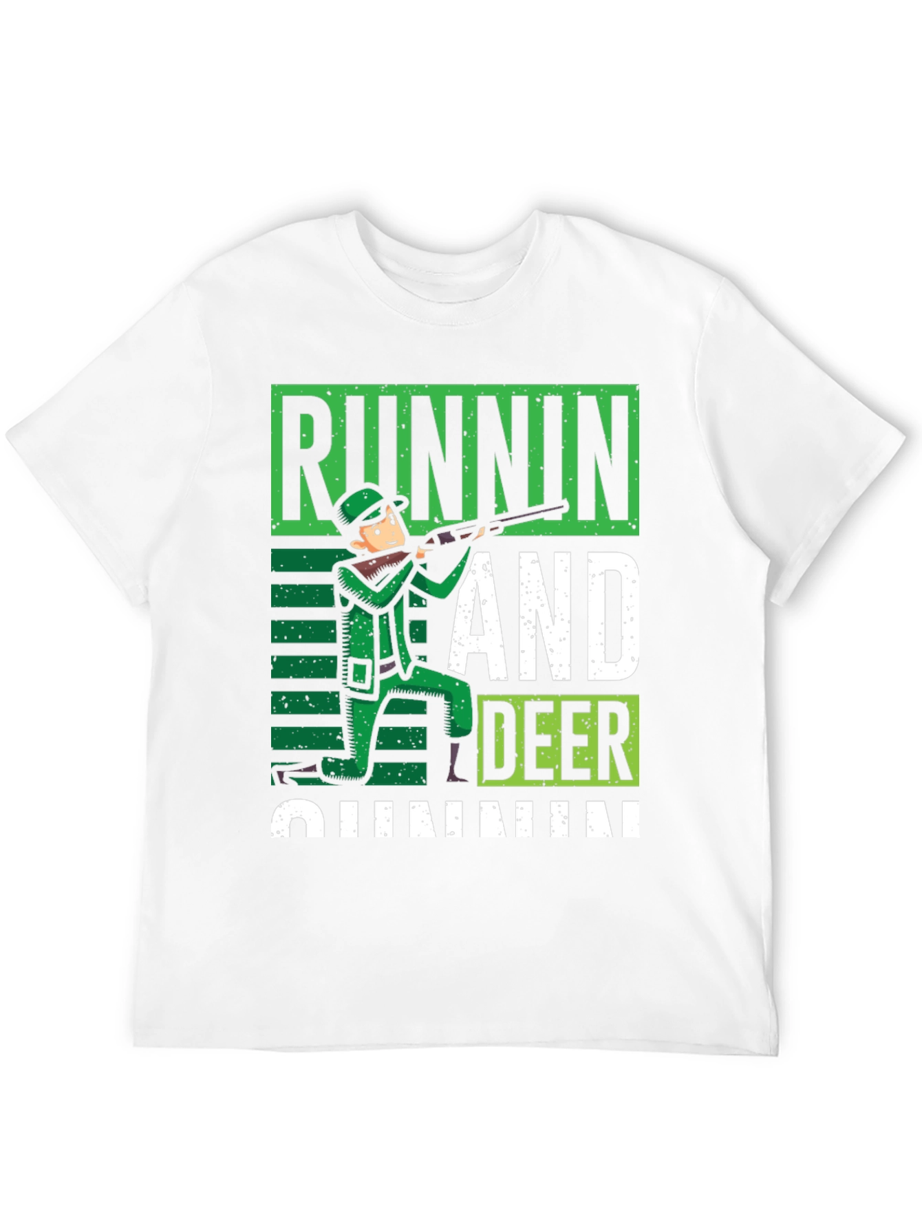 Runnin and Deer Huntin Graphic Tee