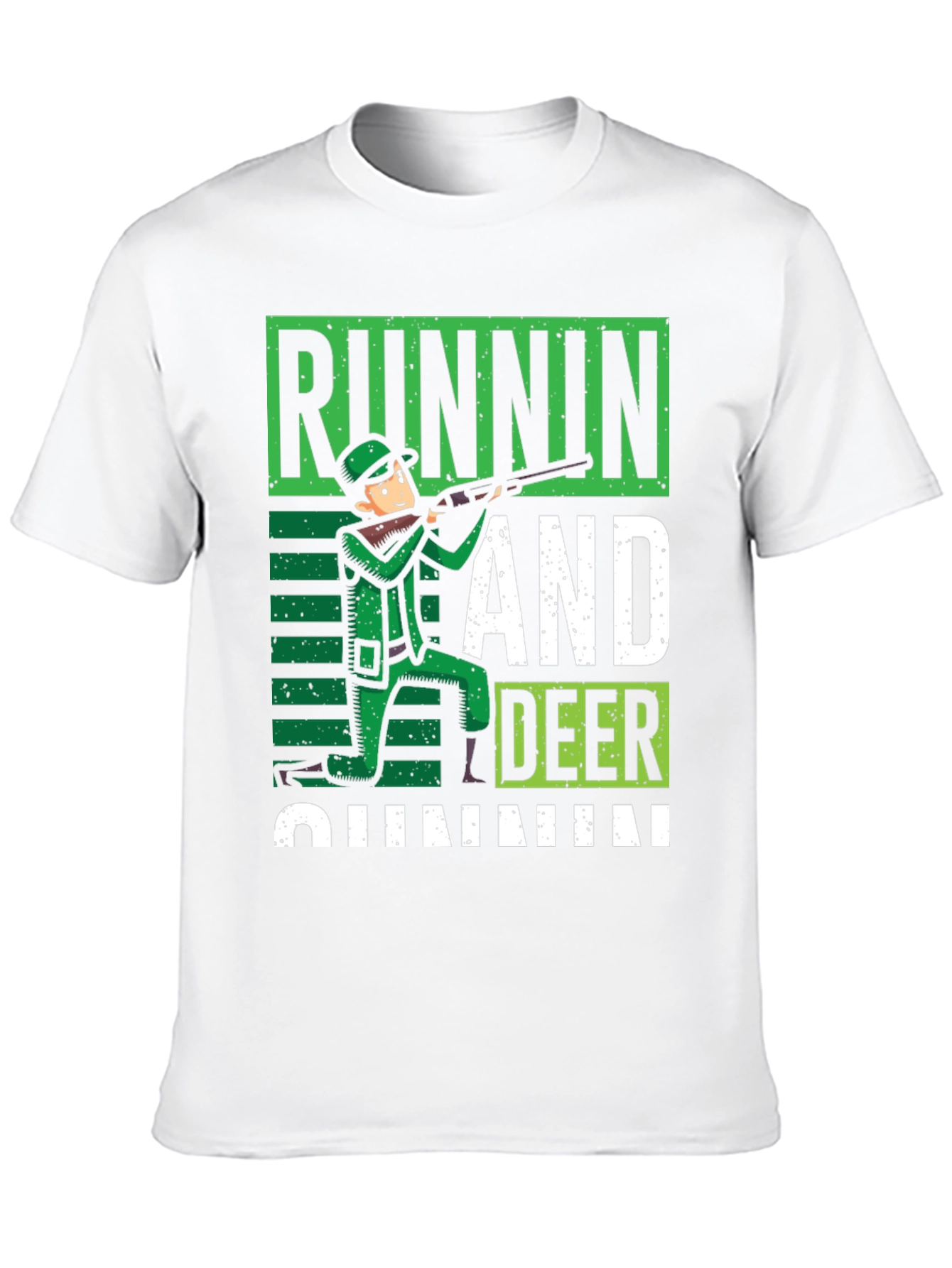 Runnin and Deer Huntin Graphic Tee