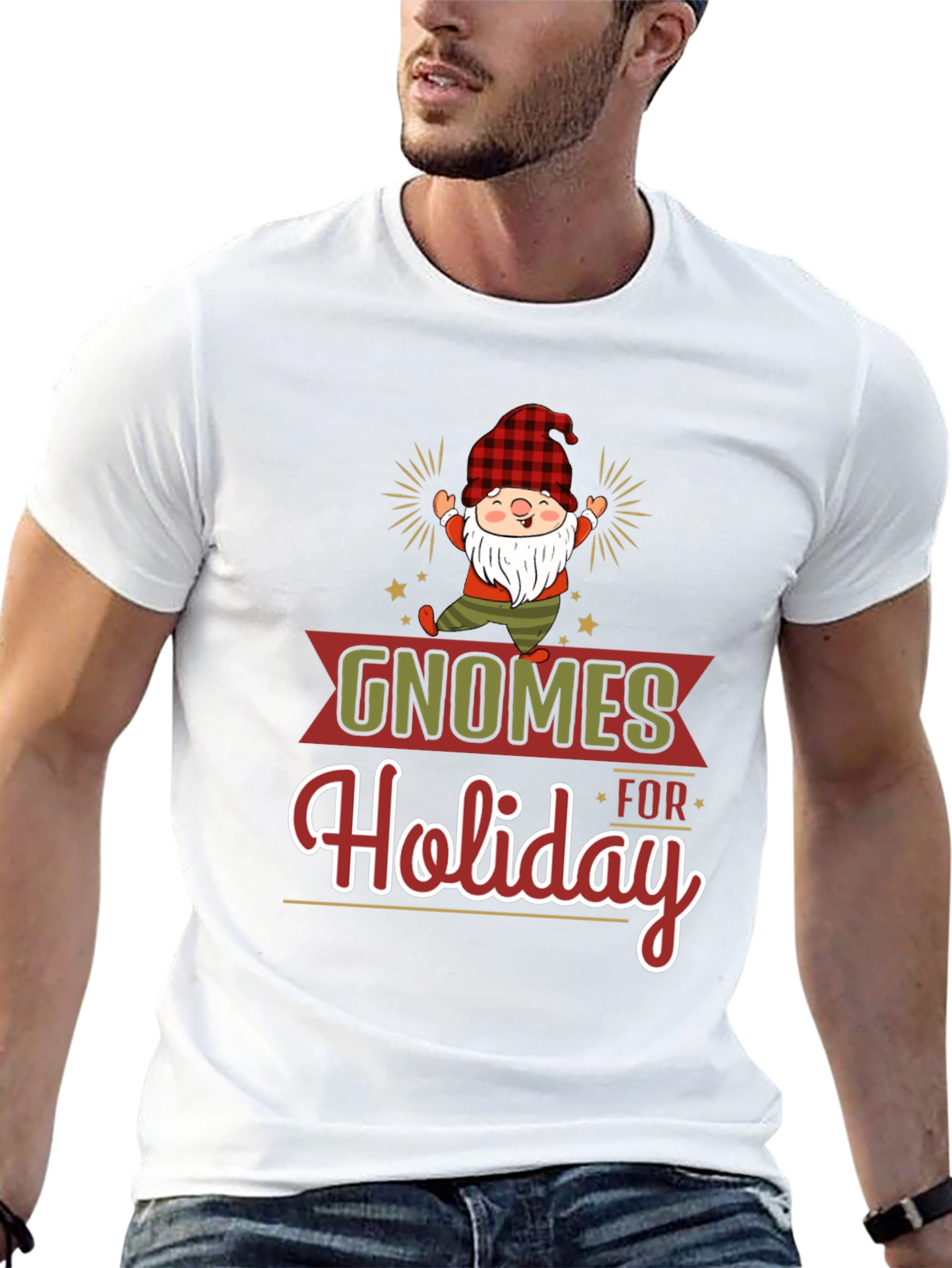 Gnomes for Holiday Graphic T-Shirt