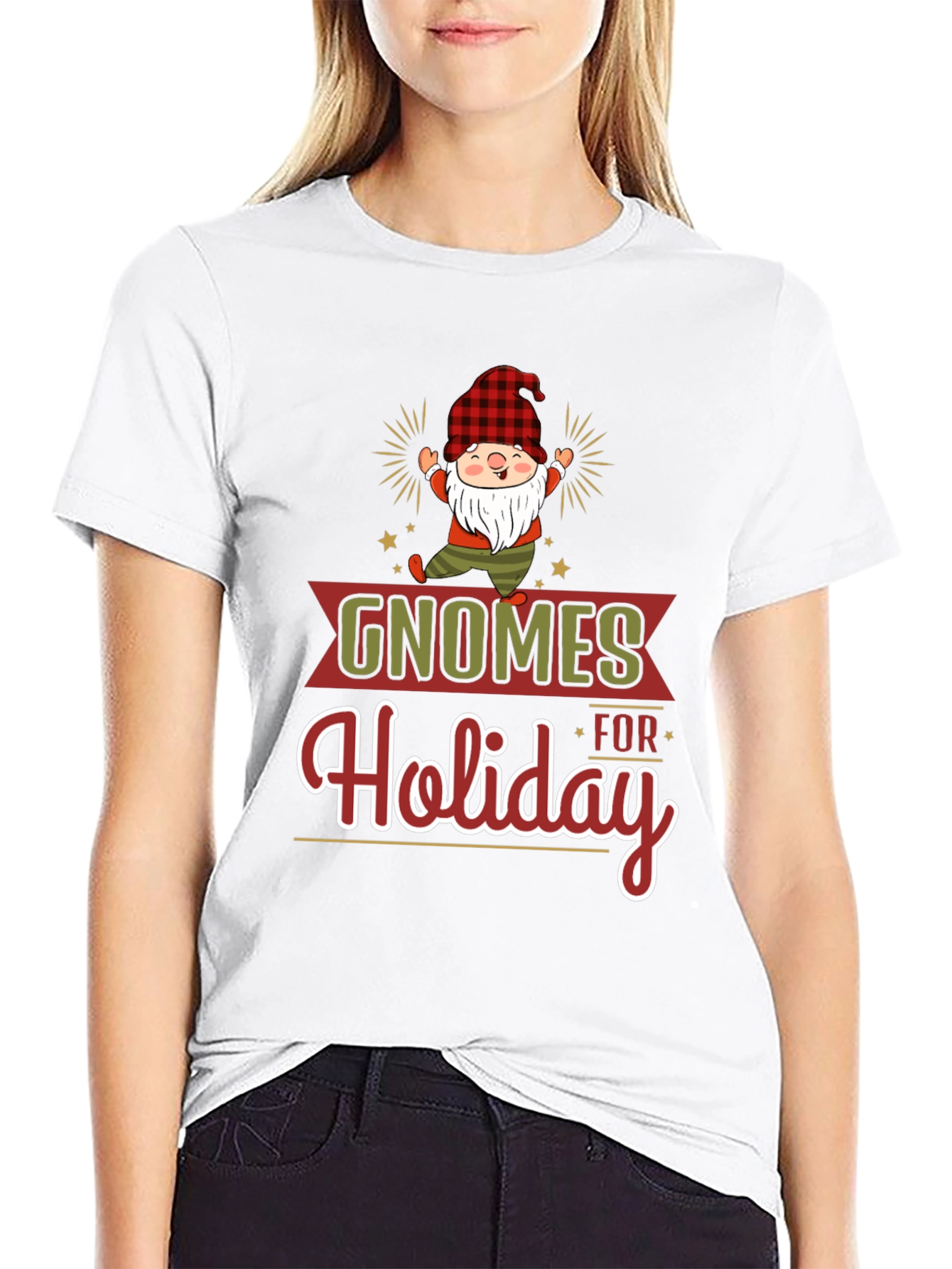 Gnomes for Holiday Graphic T-Shirt