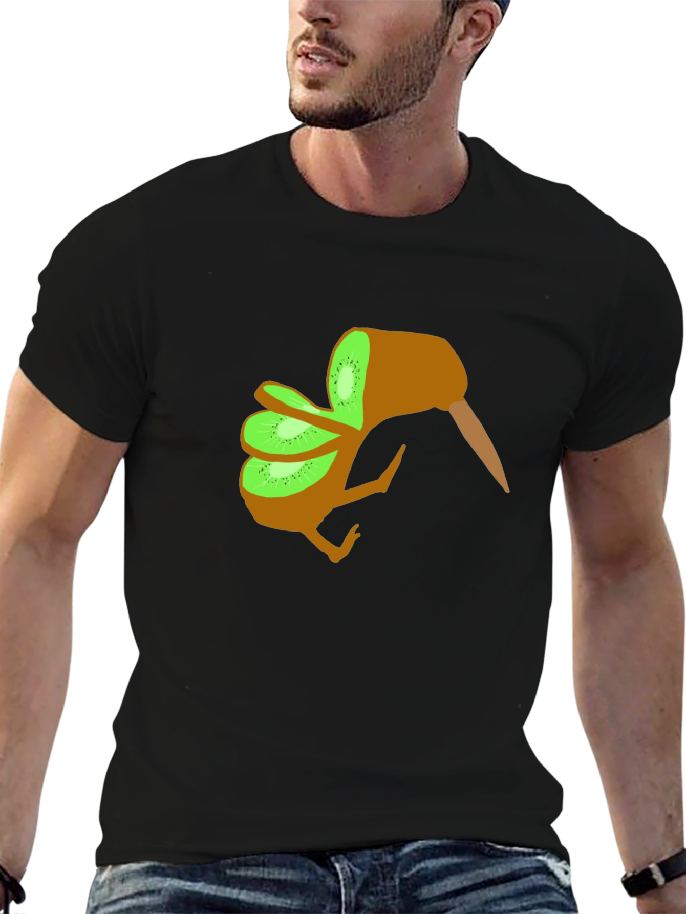 Kiwi Bird Graphic Tee - Quirky & Fun!