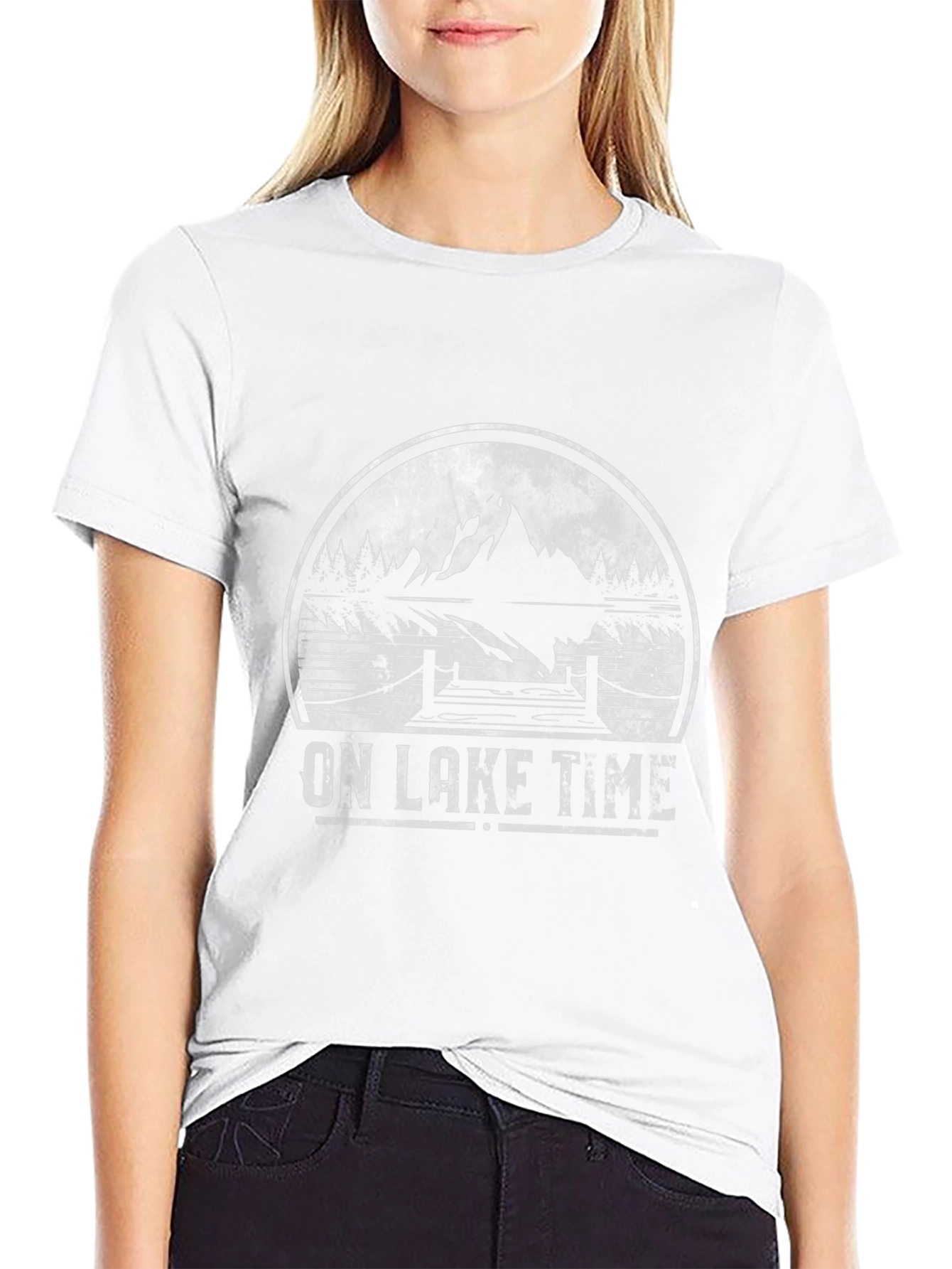 On Lake Time Graphic Tee - Relaxed Fit