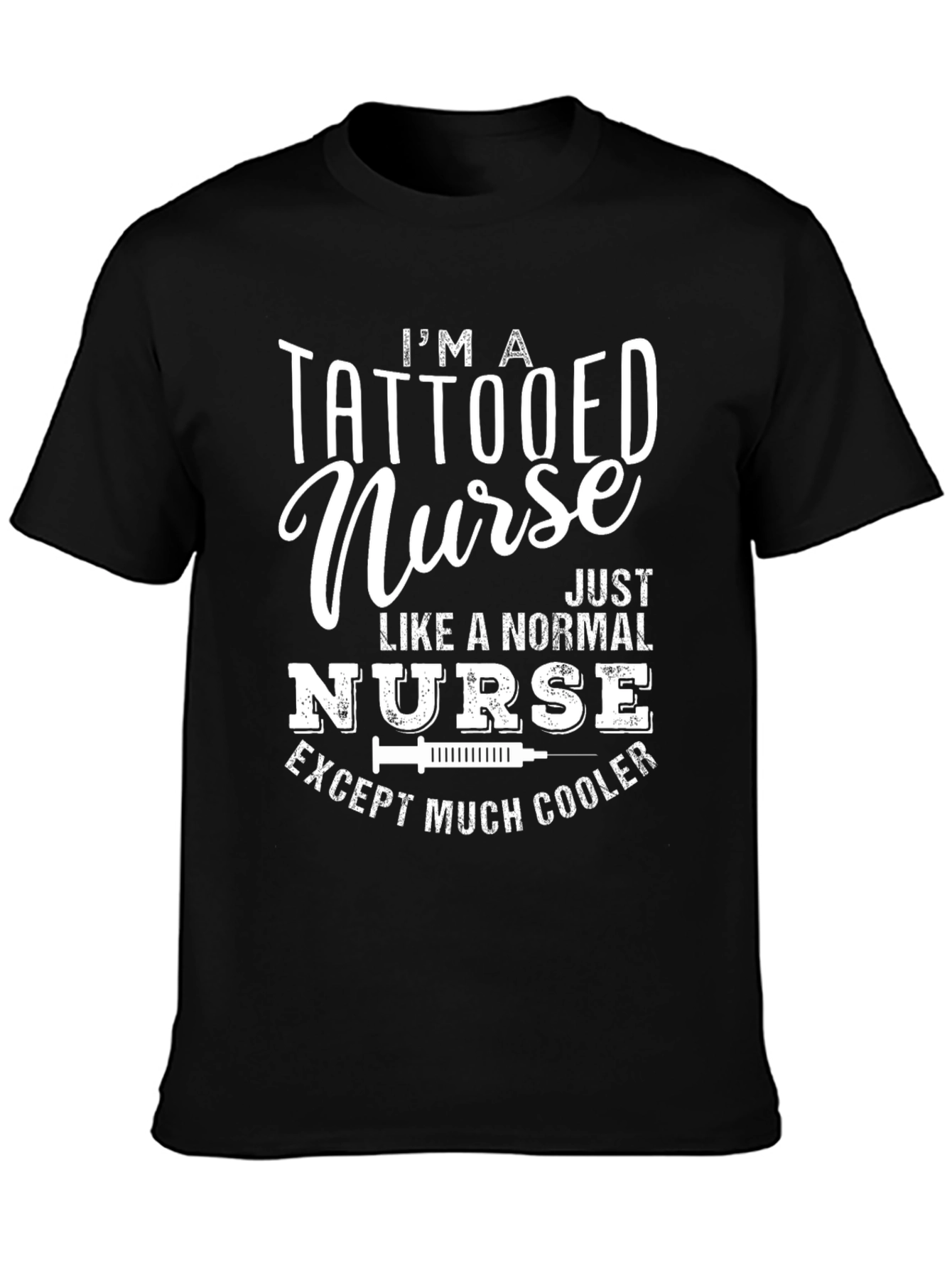 Tattooed Nurse Graphic T-Shirt