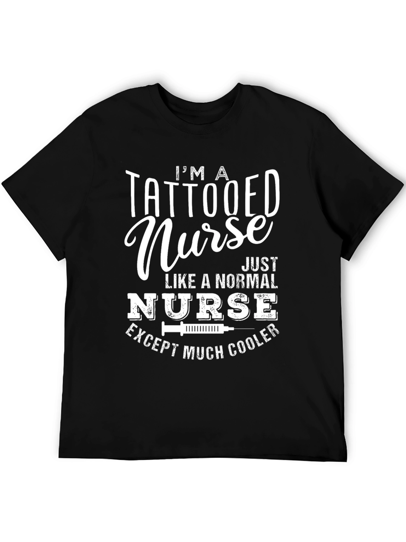 Tattooed Nurse Graphic T-Shirt