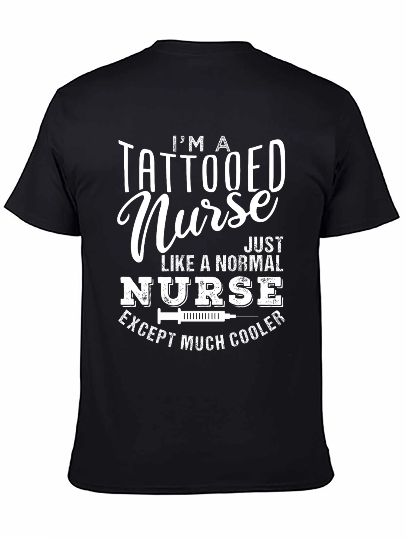 Tattooed Nurse Graphic T-Shirt